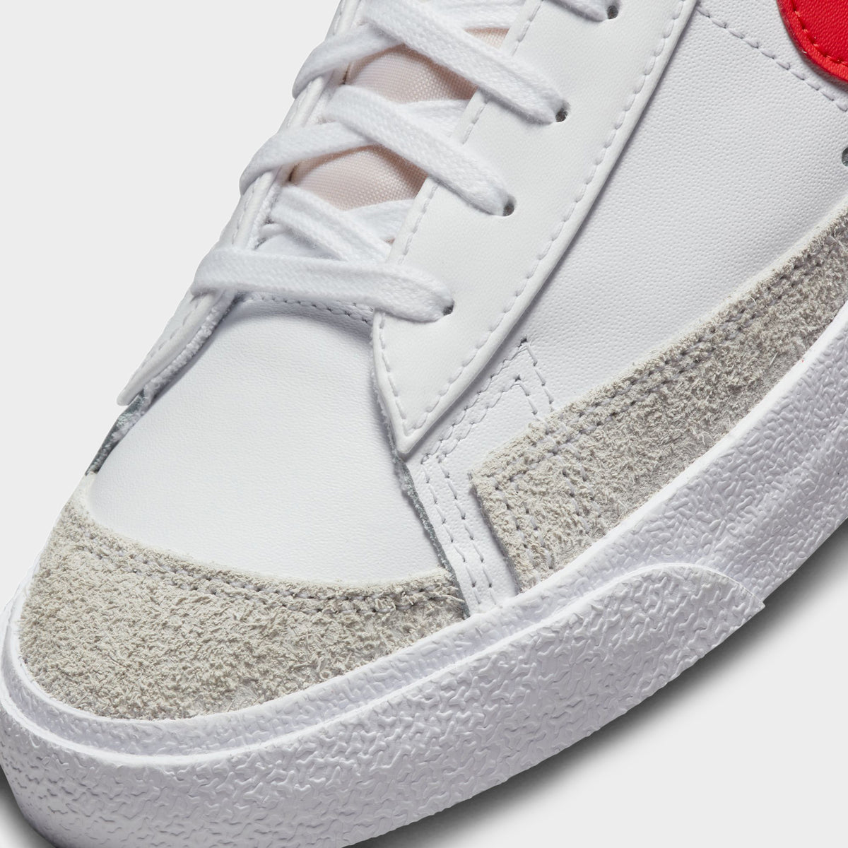 Nike blazer mid retro white red outlet
