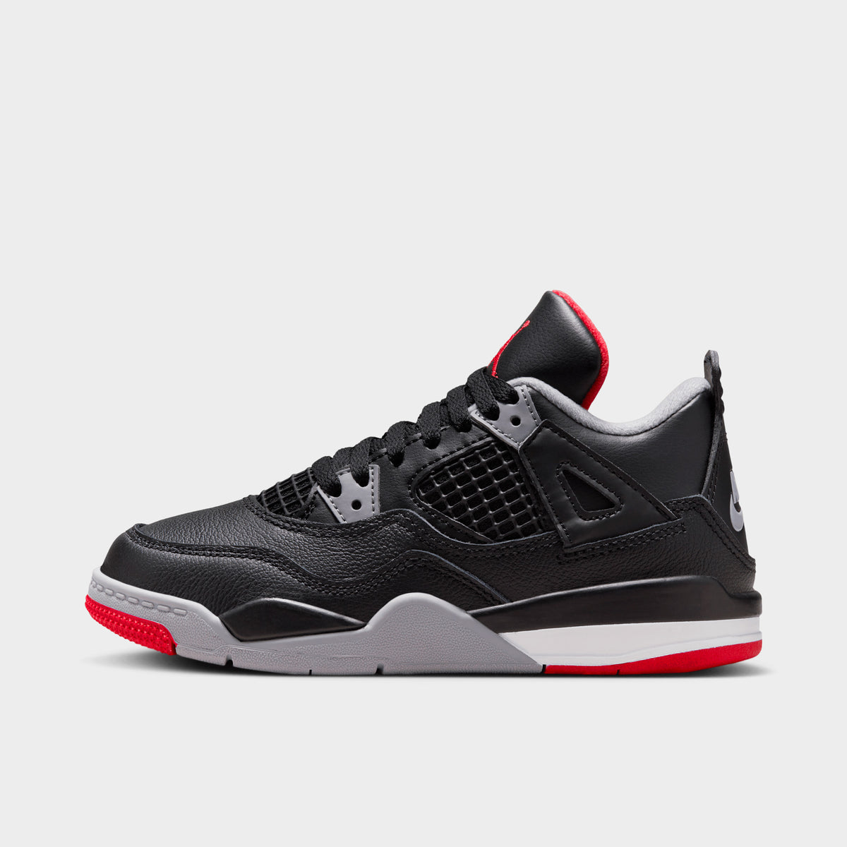 Jordan 4 Retro PS Black / Fire Red - Cement Grey | JD Sports