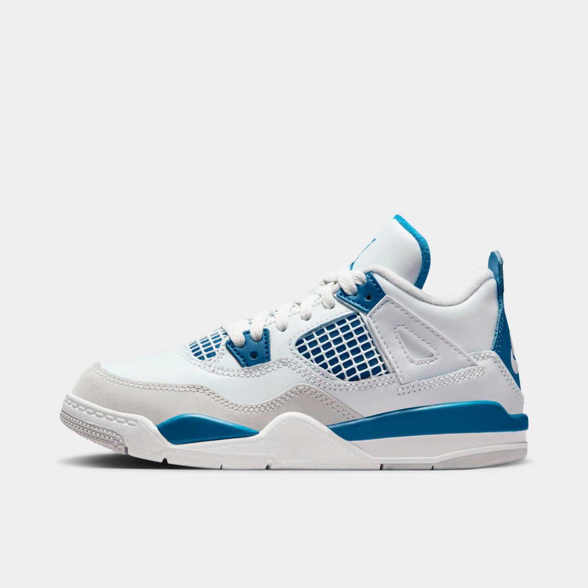 Jordan 4 Retro PS White Industrial Blue Neutral Grey JD Sports