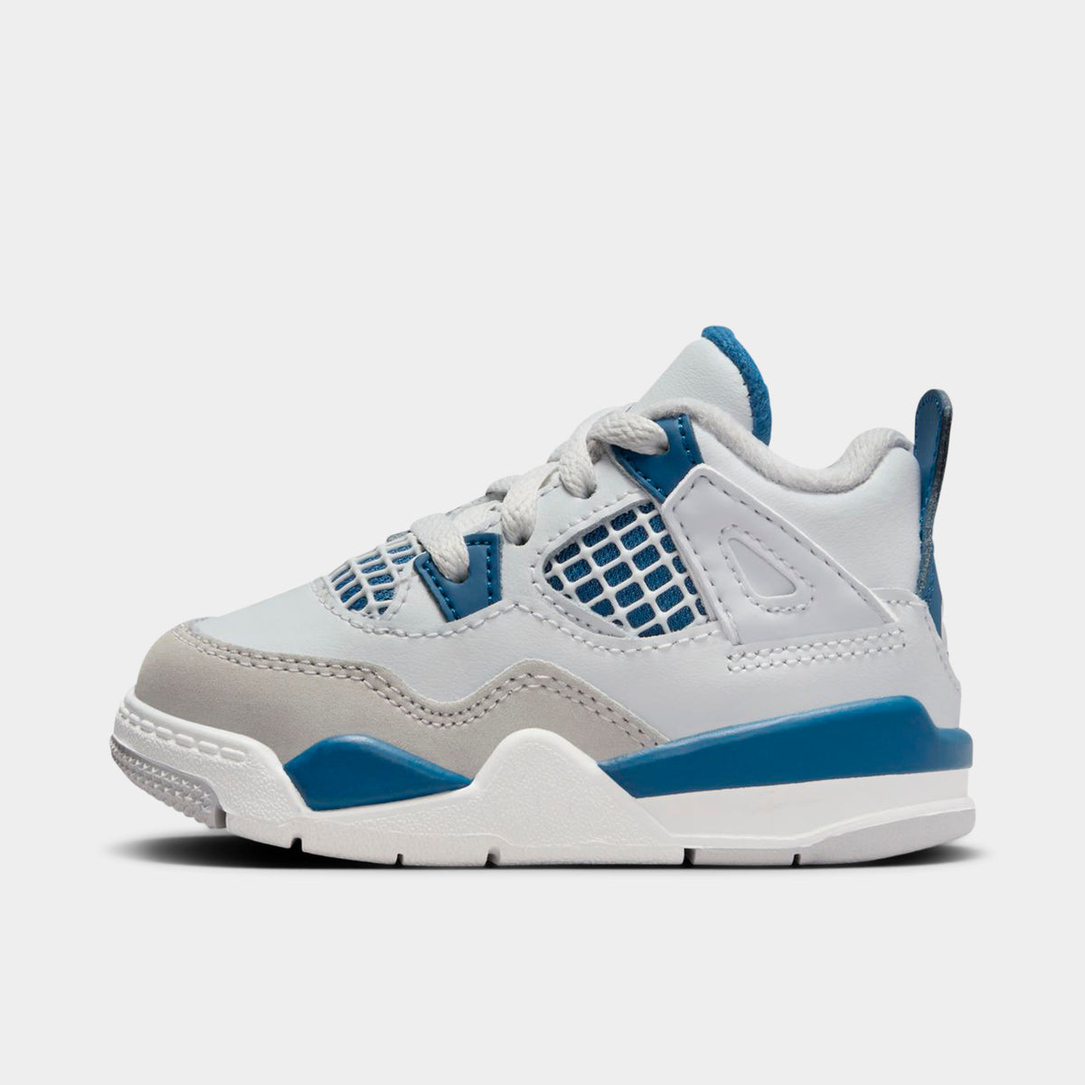 Jordan 4 Retro TD White Industrial Blue Neutral Grey JD Sports