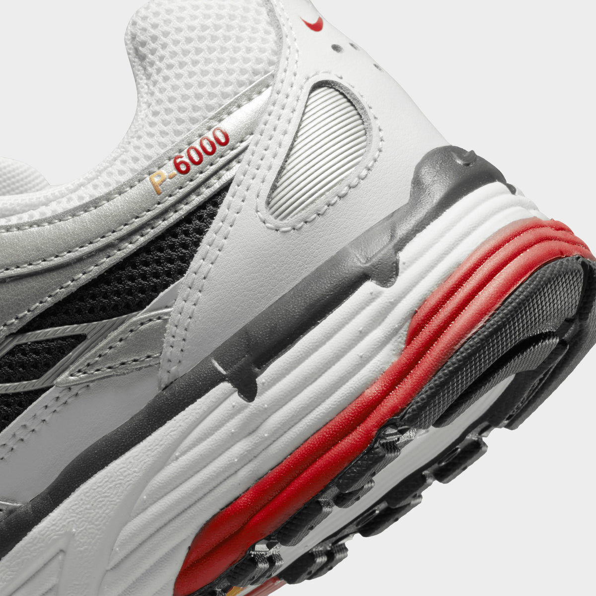 Nike Women s P 6000 White Varsity Red Metallic Platinum JD Sports