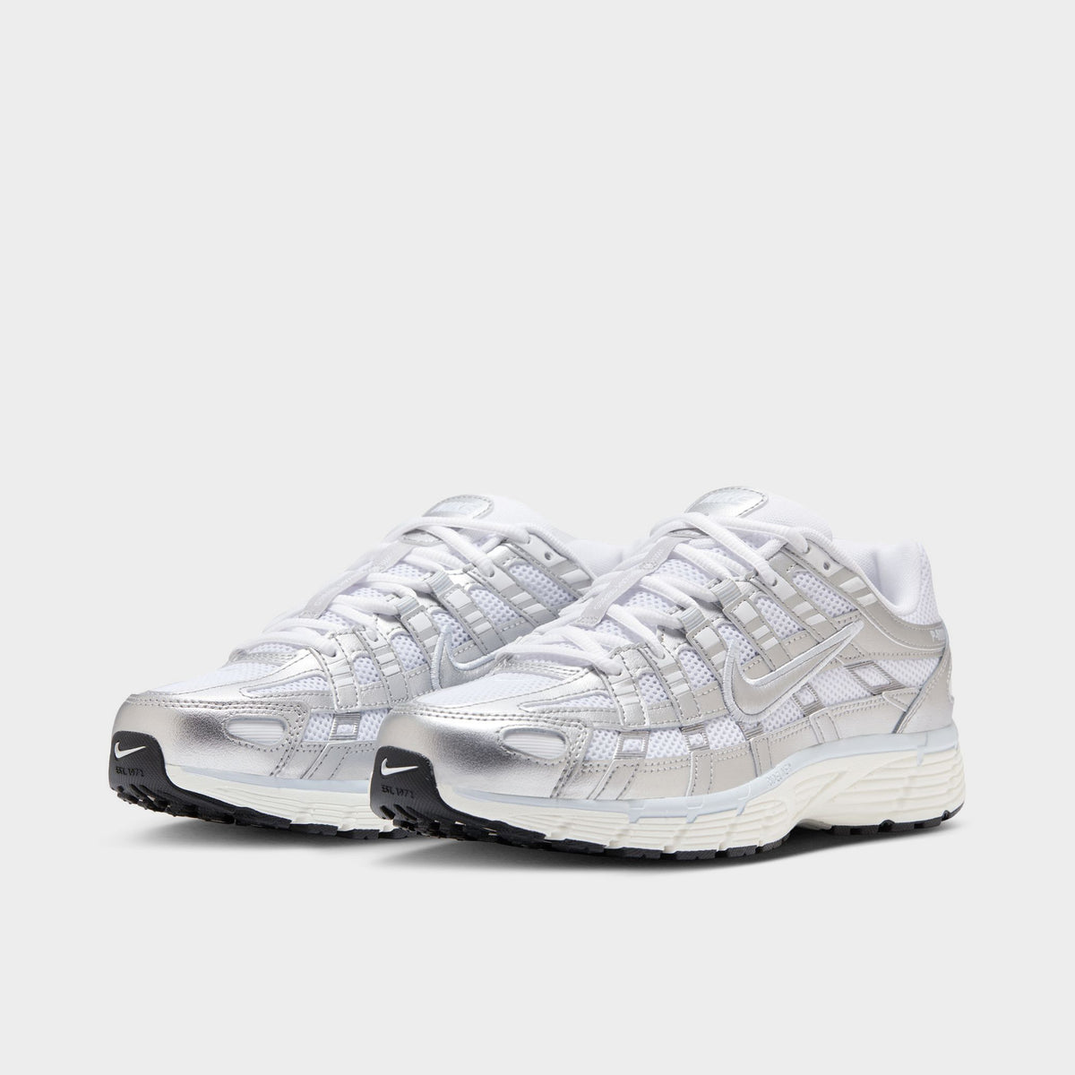 Nike Women's P-6000 White / Metallic Silver - Blue Tint | JD