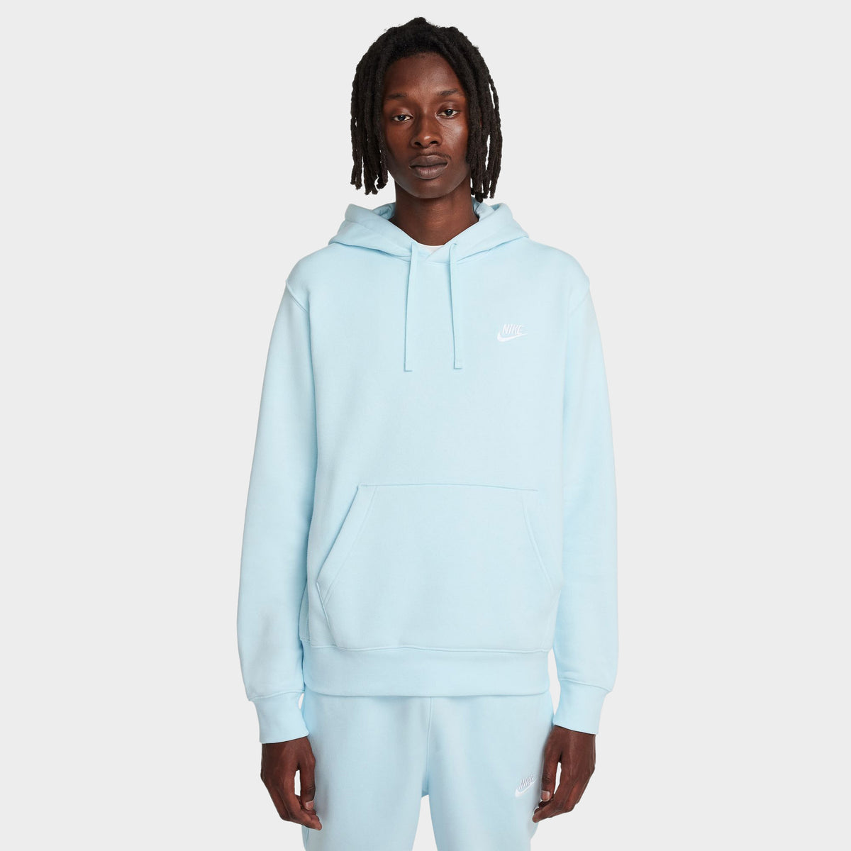 Nike sportswear club pullover hoodie best sale