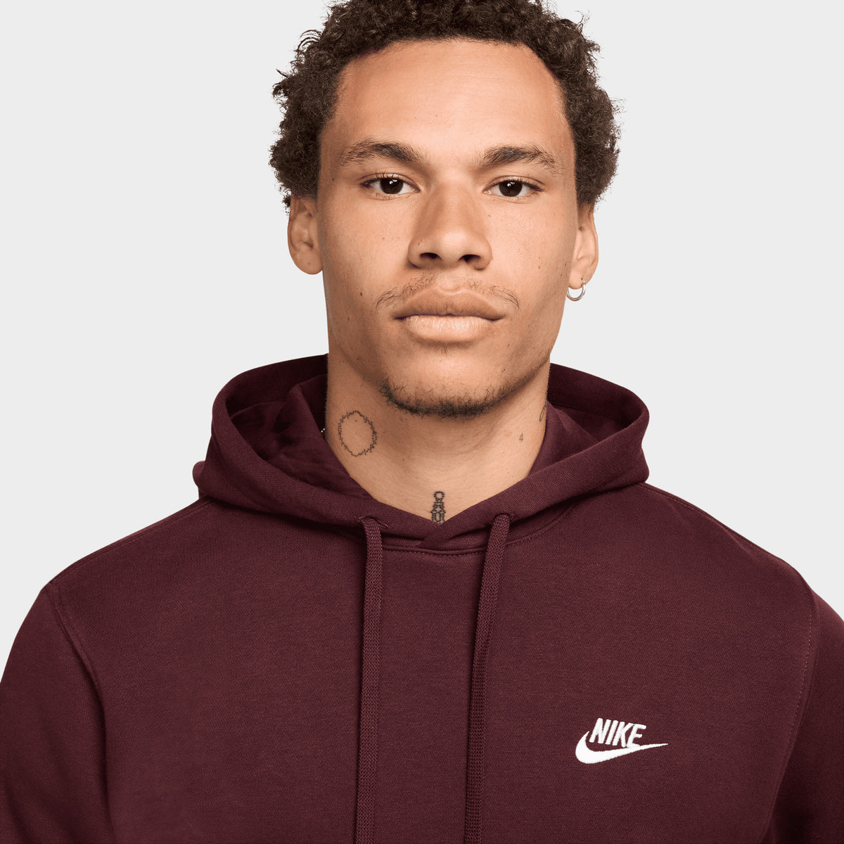 Nike pullover hoodie burgundy outlet