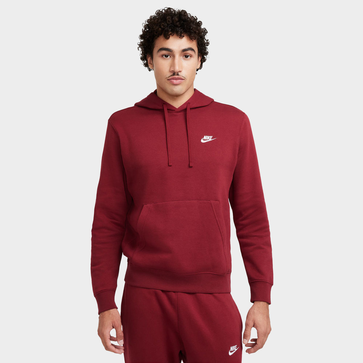 Nike sportswear club fleece pullover hoodie clearance