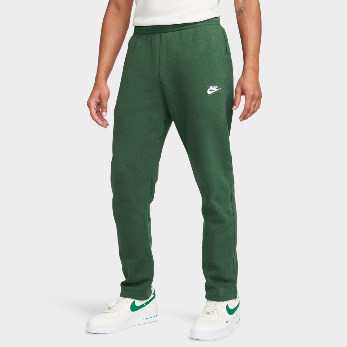 Nike Sportswear Club Fleece Pants Fir Fir White