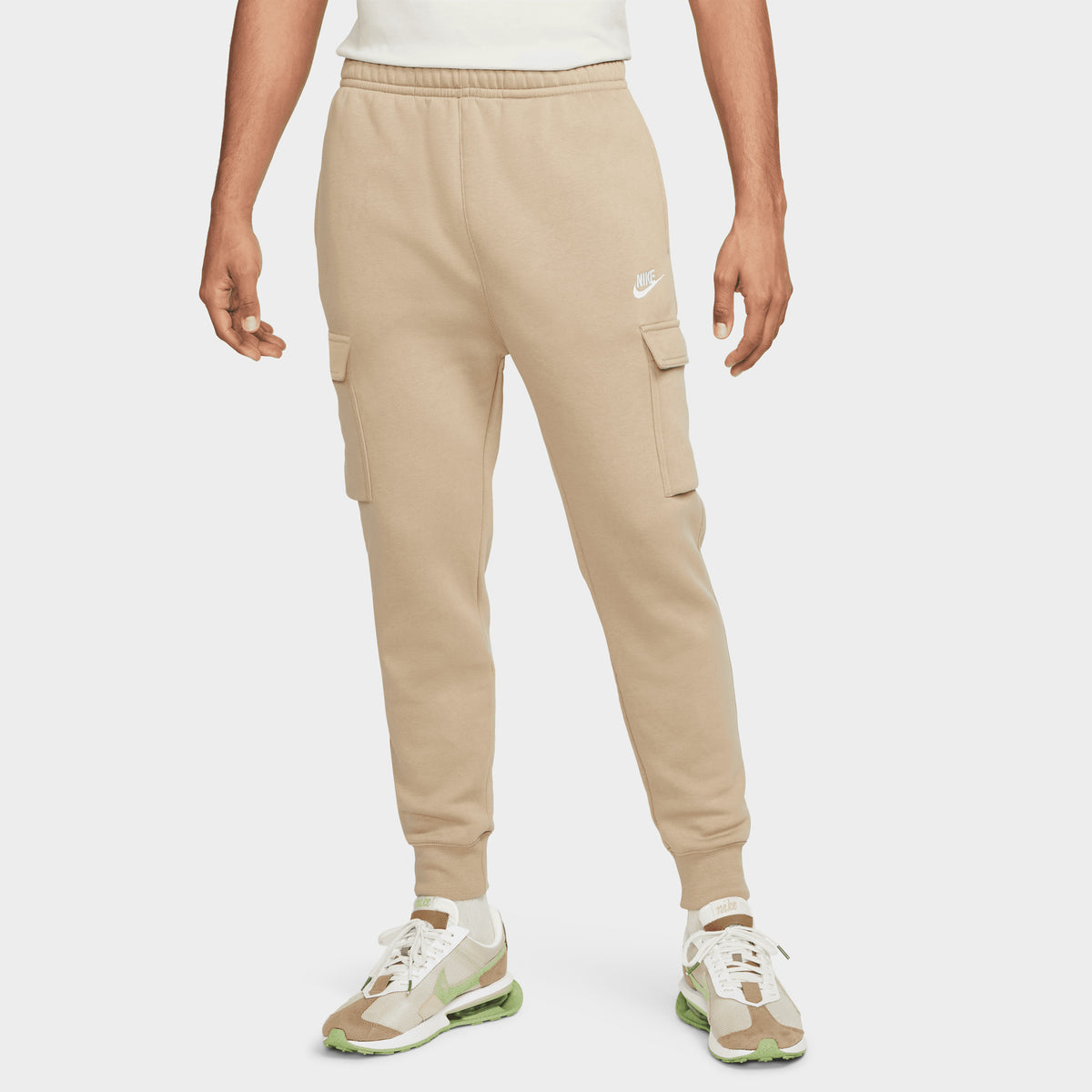 Nike Sportswear Club Cargo Pants Khaki White JD Sports