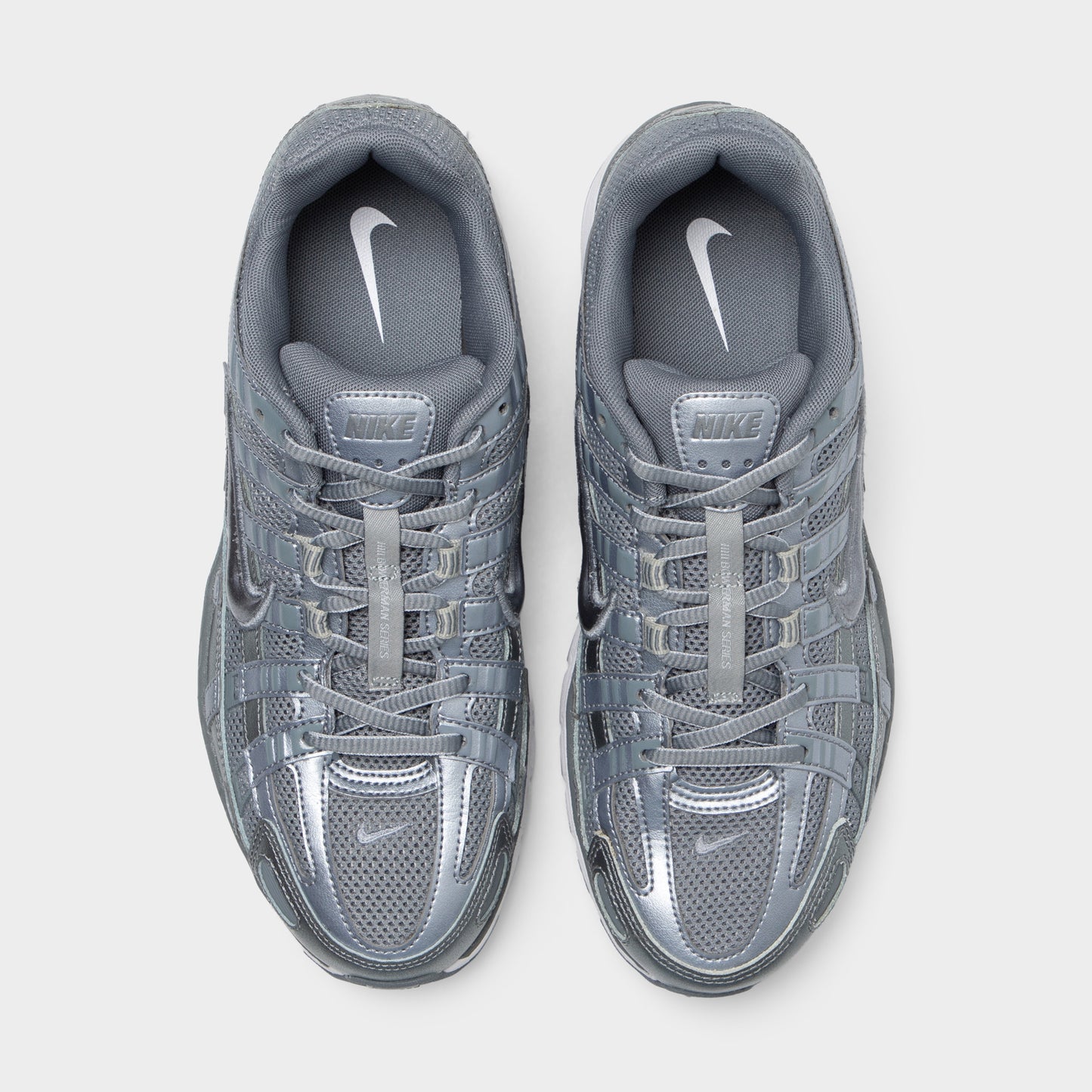 Nike P-6000 Metallic Cool Grey / Cool Grey - White