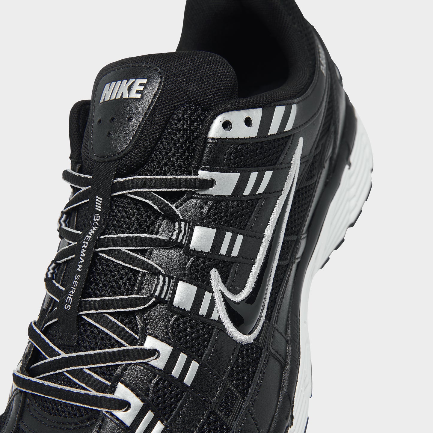 Nike P-6000 Black / Black - White