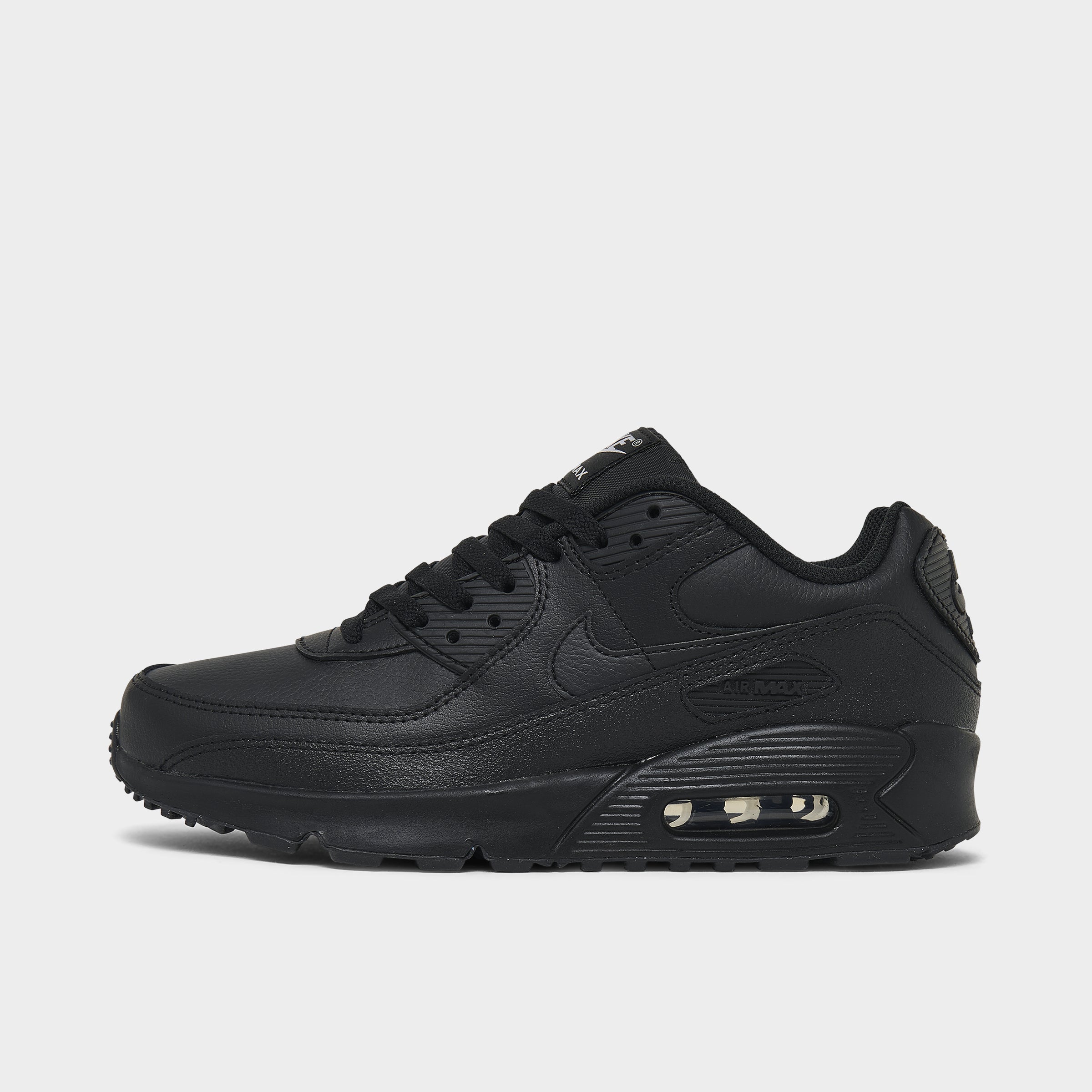 Nike Air Max 90 LTR GS Black / Black - White – JD Sports