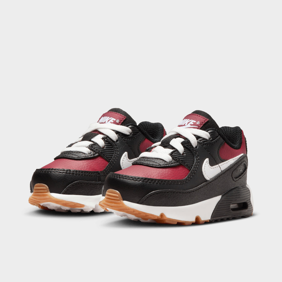 Kids nike air max red top