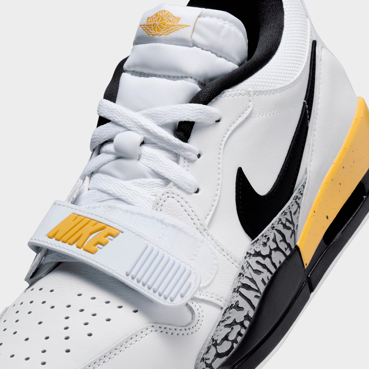 Jordan Legacy 312 Low White Black Yellow Ochre JD Sports
