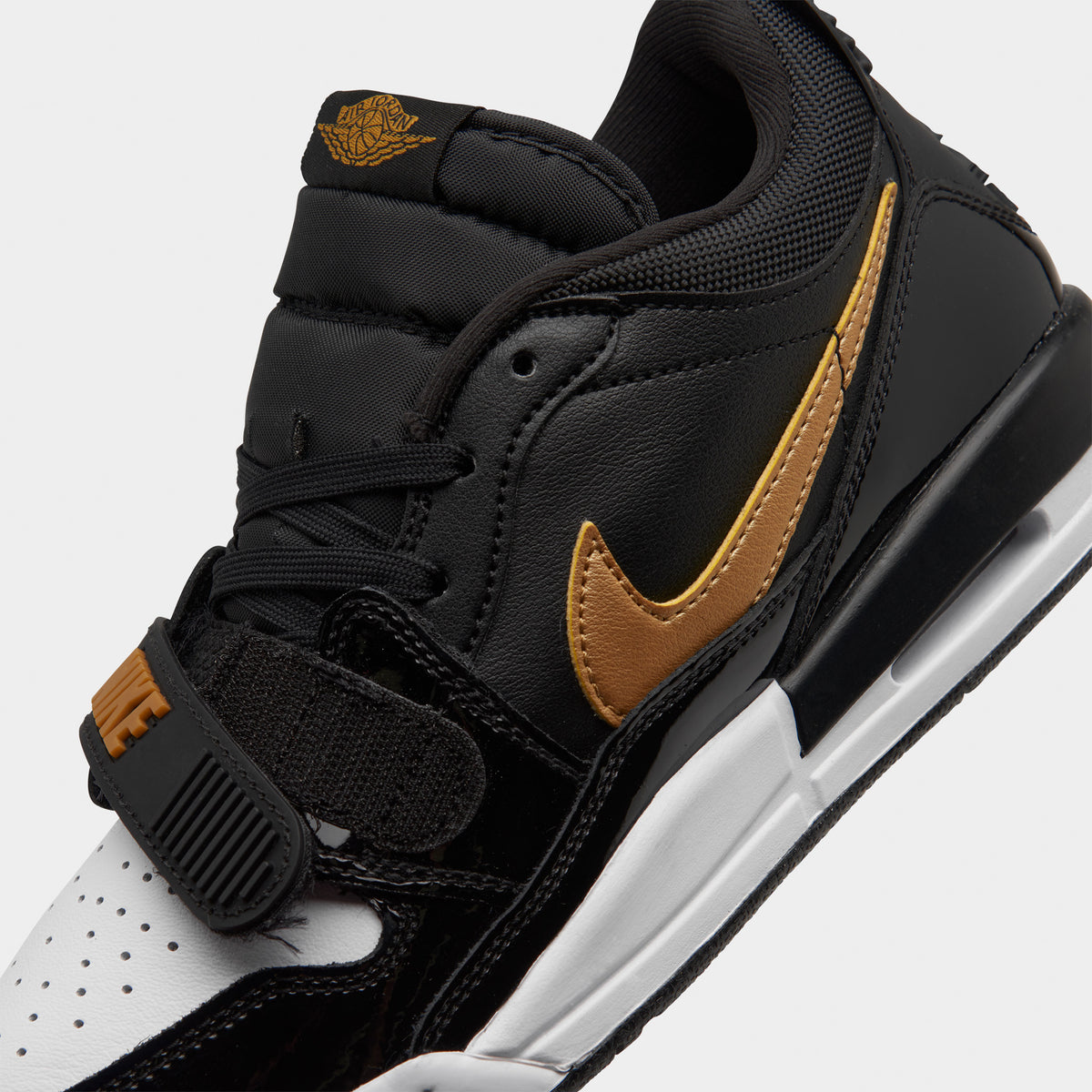 Jordan Legacy 312 Low GS Black Metallic Gold White JD Sports