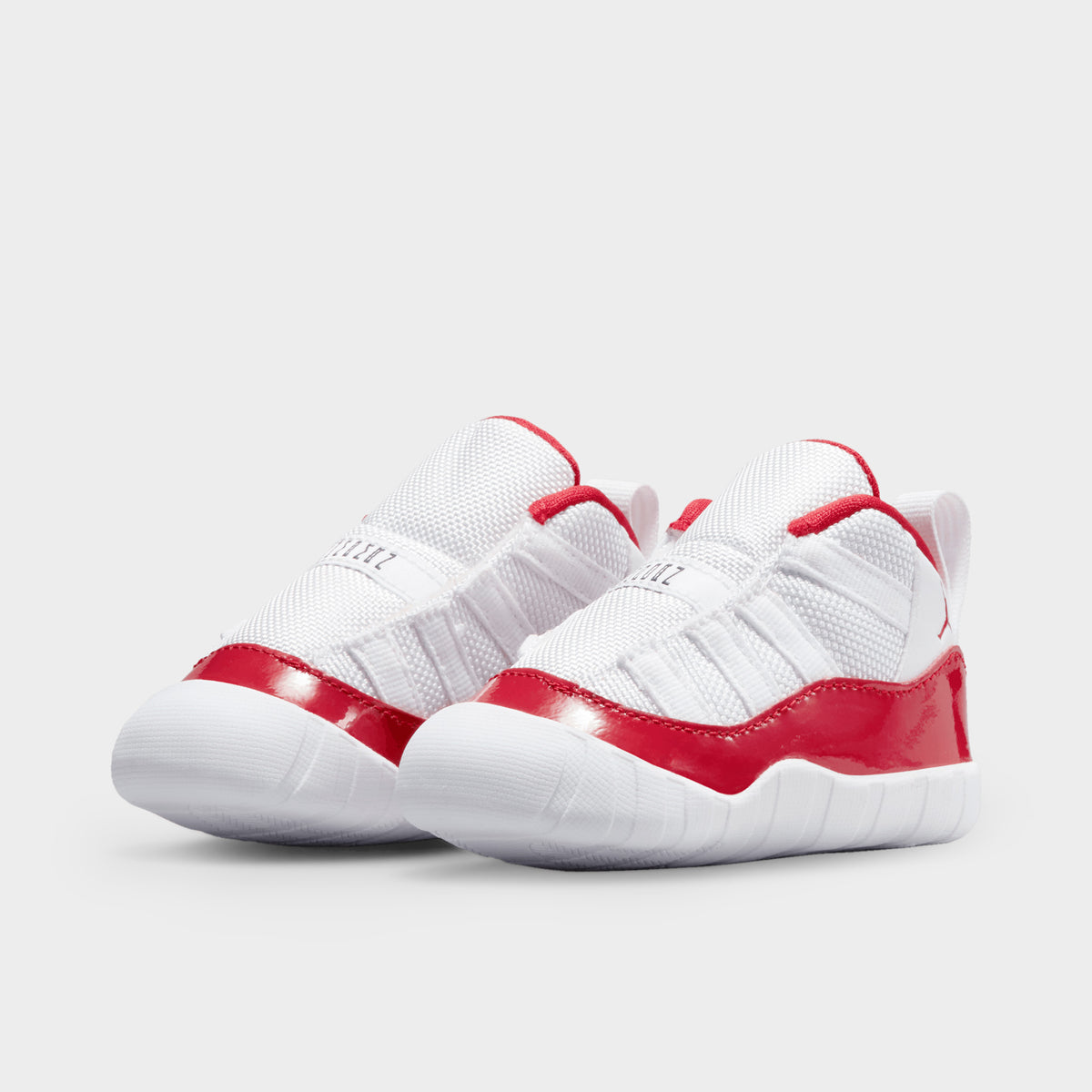 Jordan 11 Crib Bootie BC White / Varsity Red - Black | JD Sports