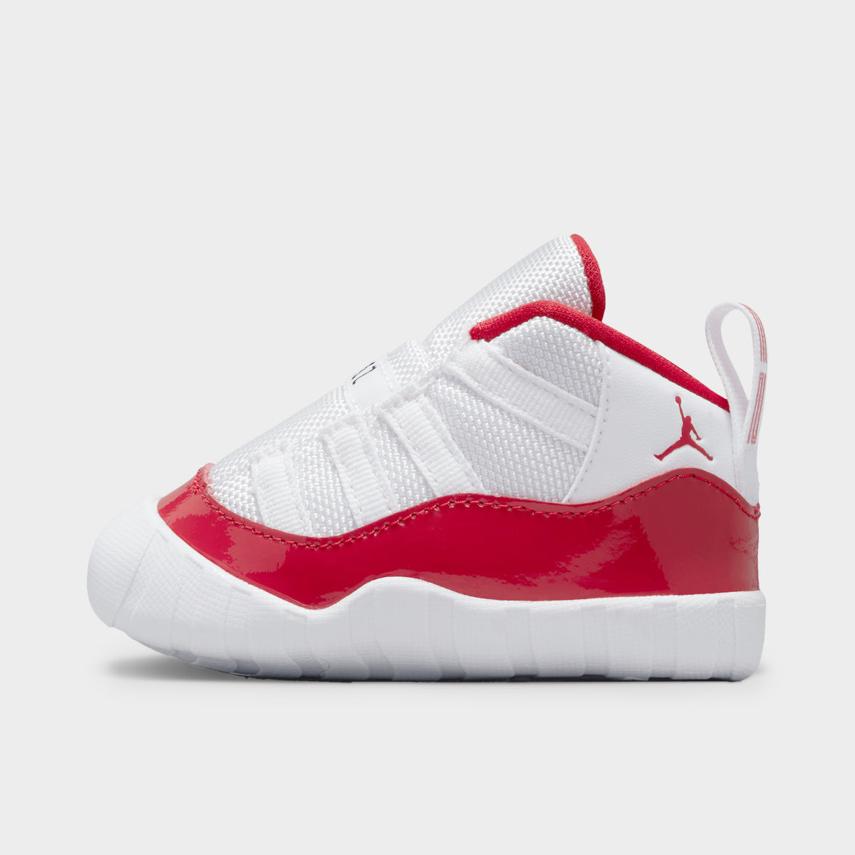 Jordan 11 Crib Bootie BC White / Varsity Red - Black | JD Sports