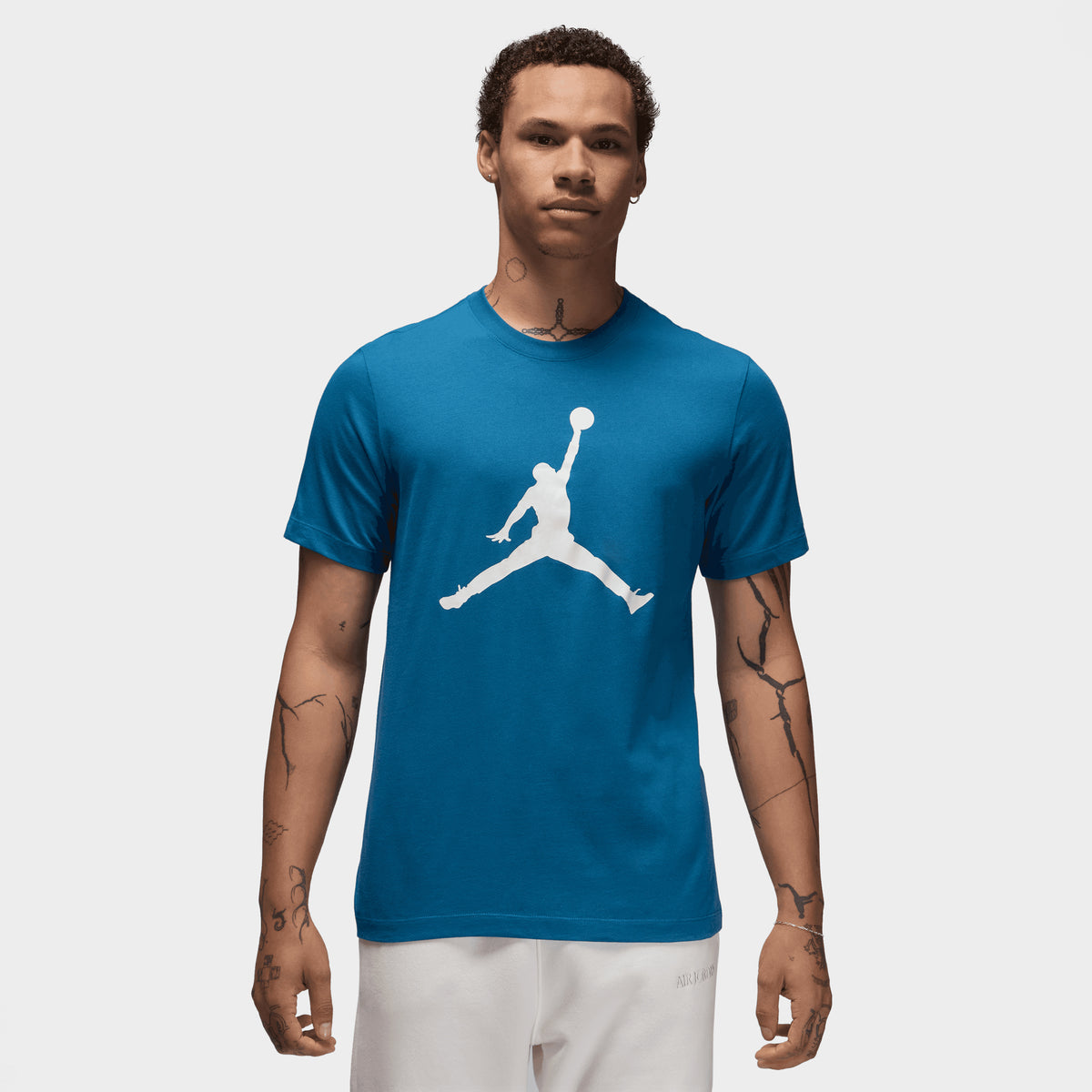 Jordan Jumpman T shirt Industrial Blue Sail JD Sports