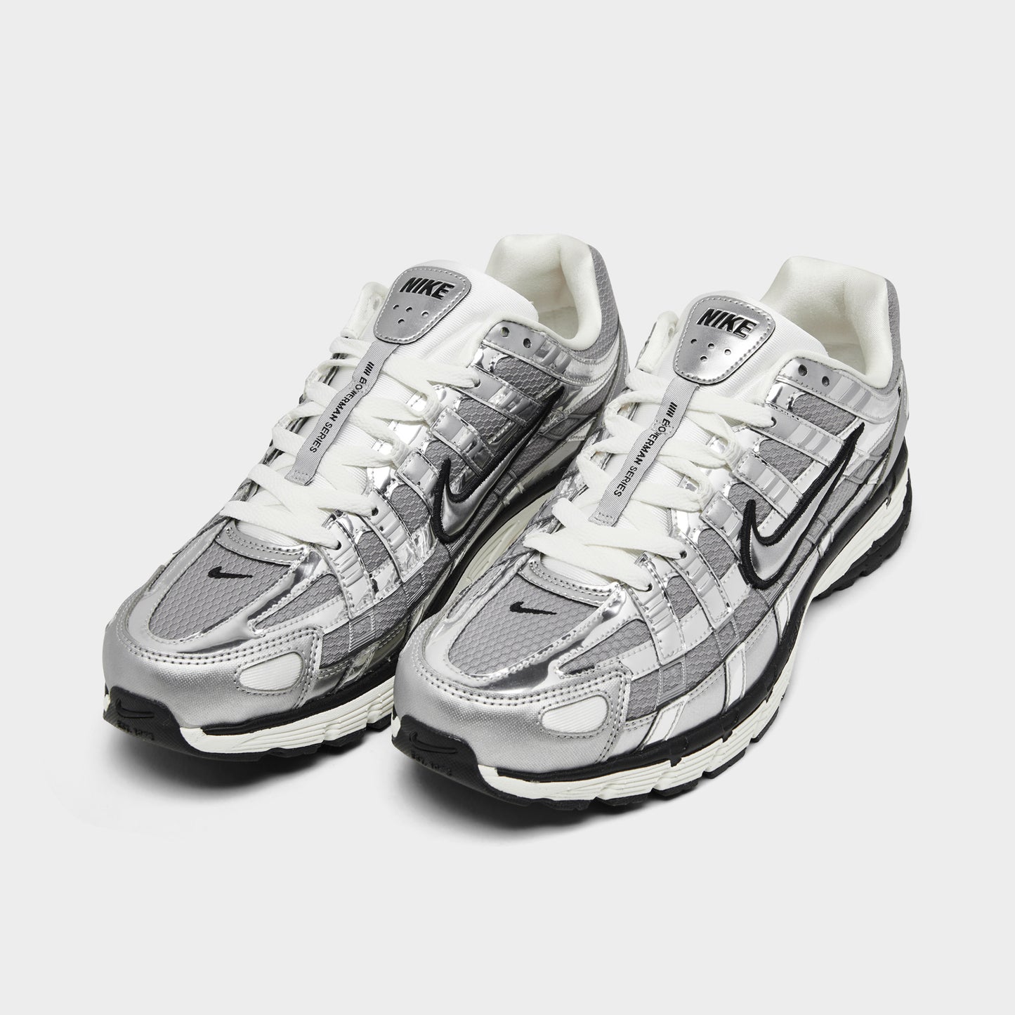 Nike P-6000 Metallic Silver / Sail