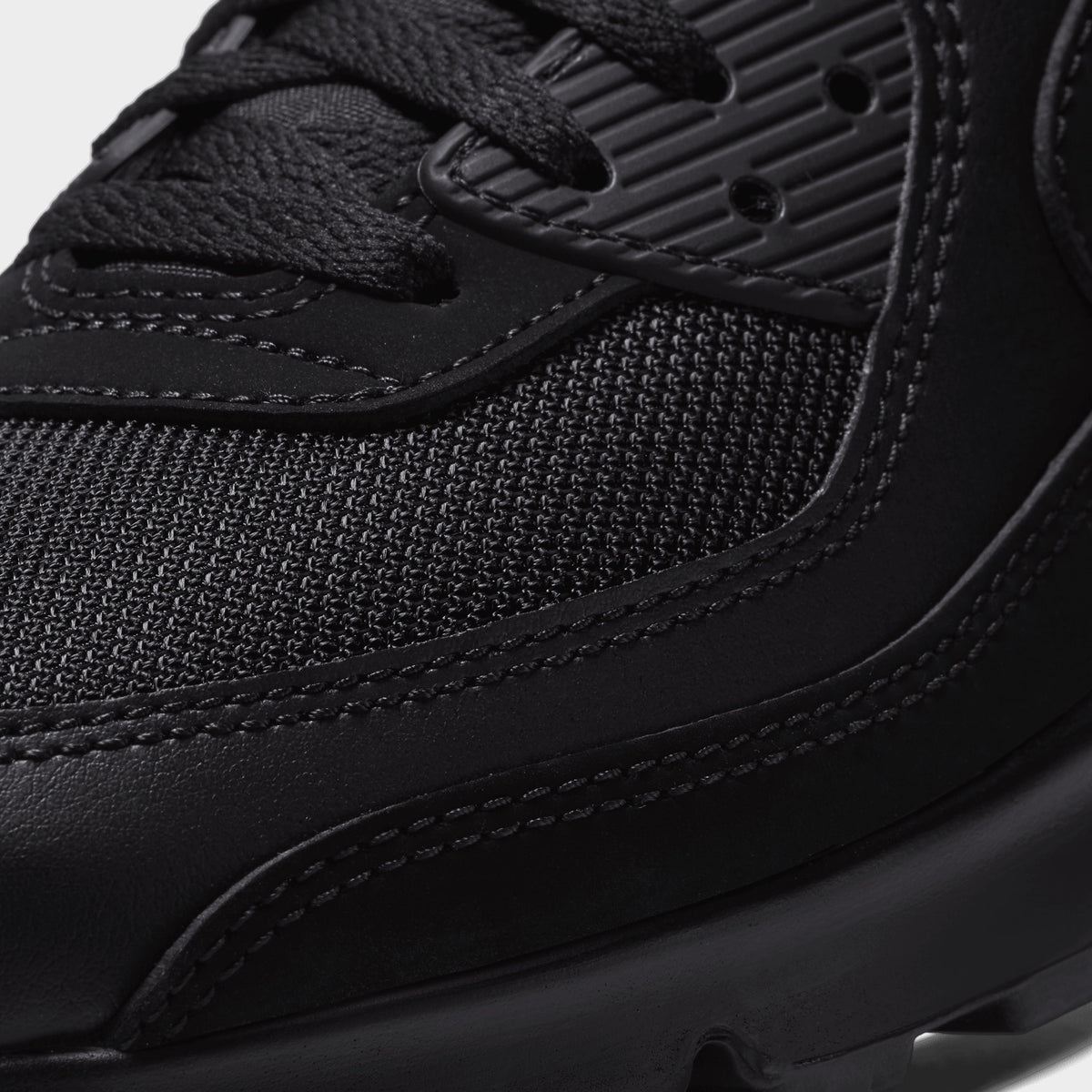 Triple black 90s top