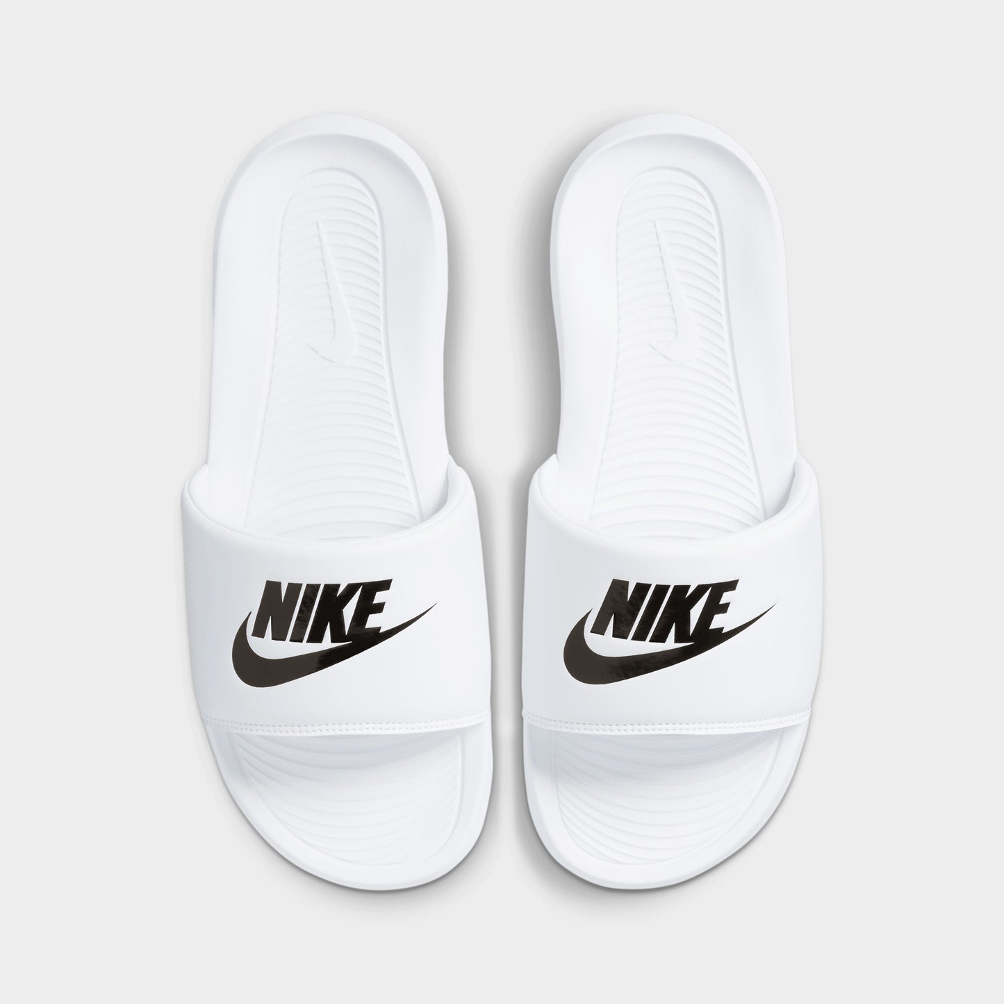 Nike Victori One Claquette Blanc / Noir - Blanc
