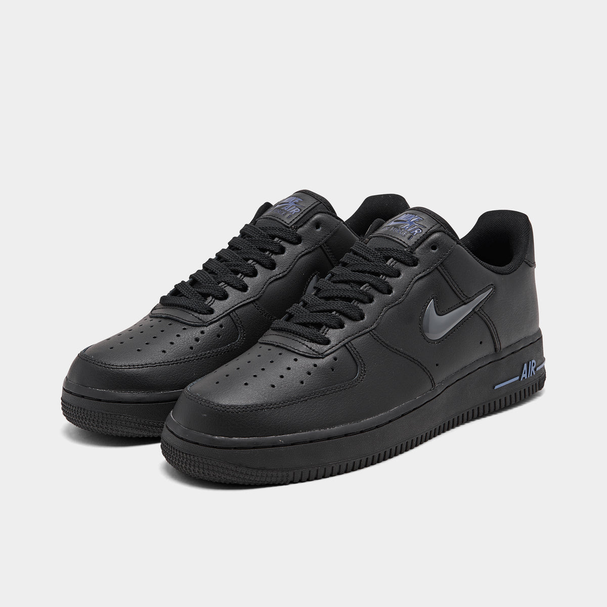 Blue and black air forces hotsell