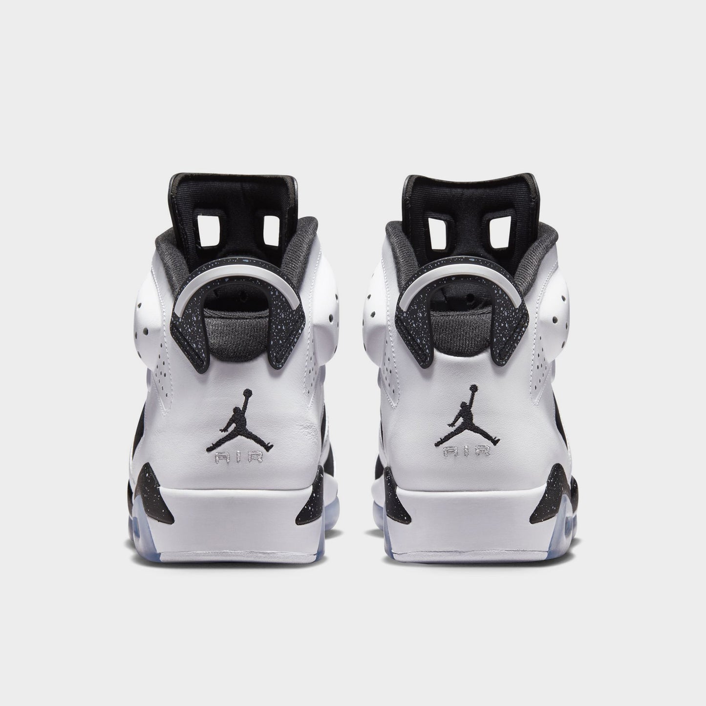 Jordan 6 Retro White / Chrome Black - White