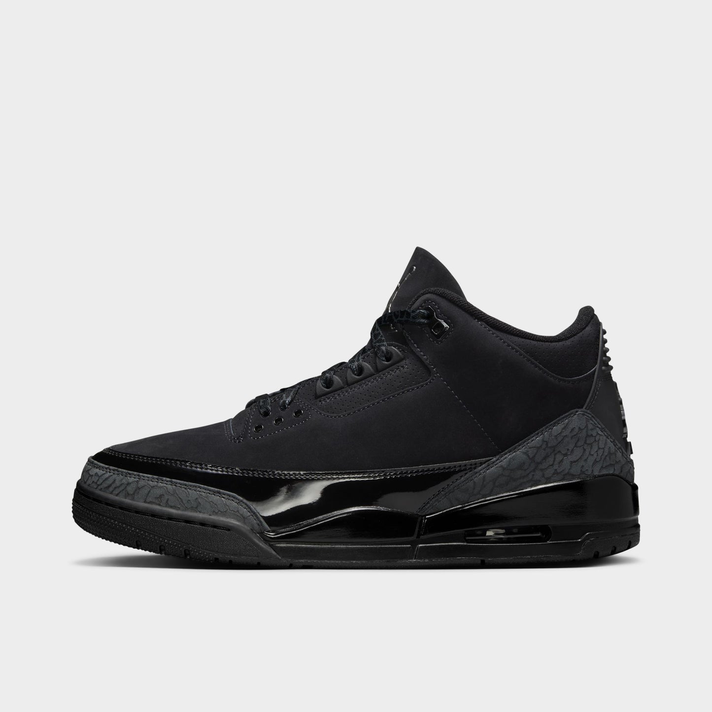 Jordan 3 Rétro Noir / Charbon foncé - Blanc