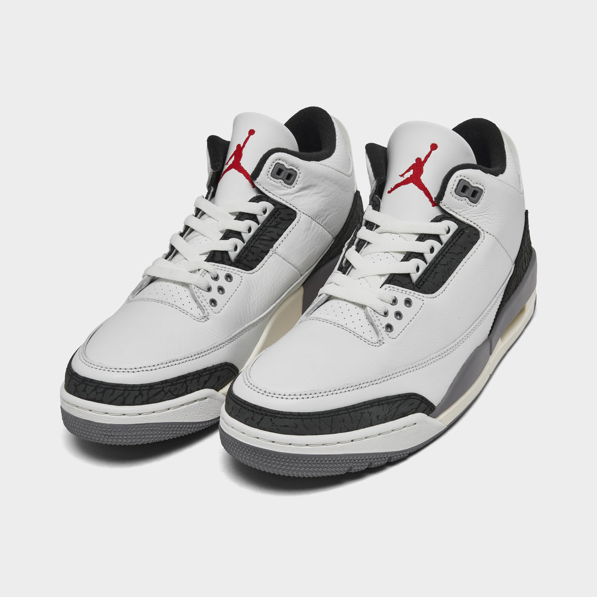 Jordan 3 Retro Summit White Fire Red Cement Grey JD Sports