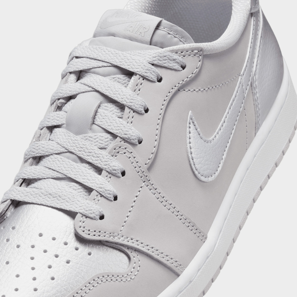 Jordan 1 Retro Low OG Neutral Grey Metallic Silver White JD Sports