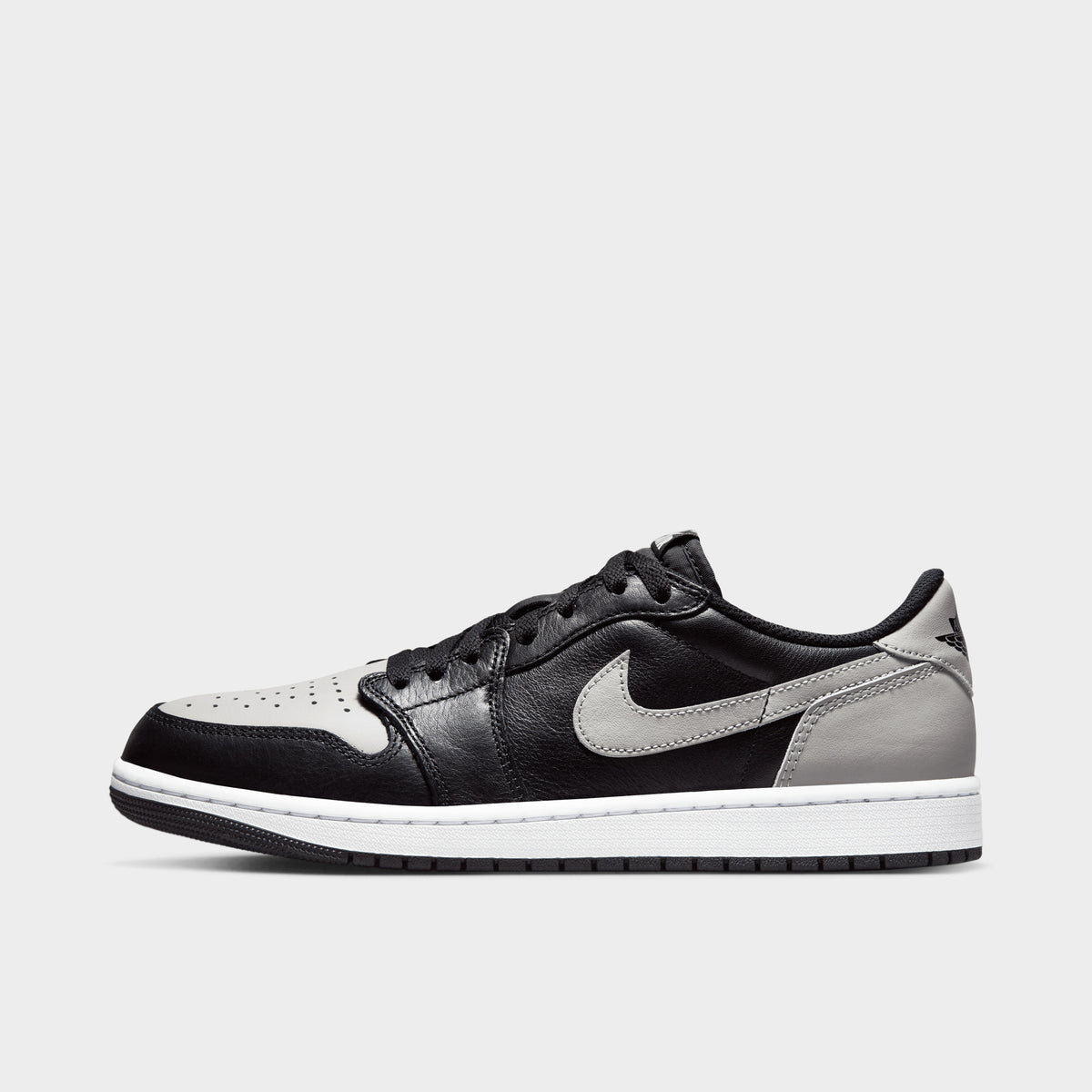 Jordan 1 Low OG Black Medium Grey White JD Sports