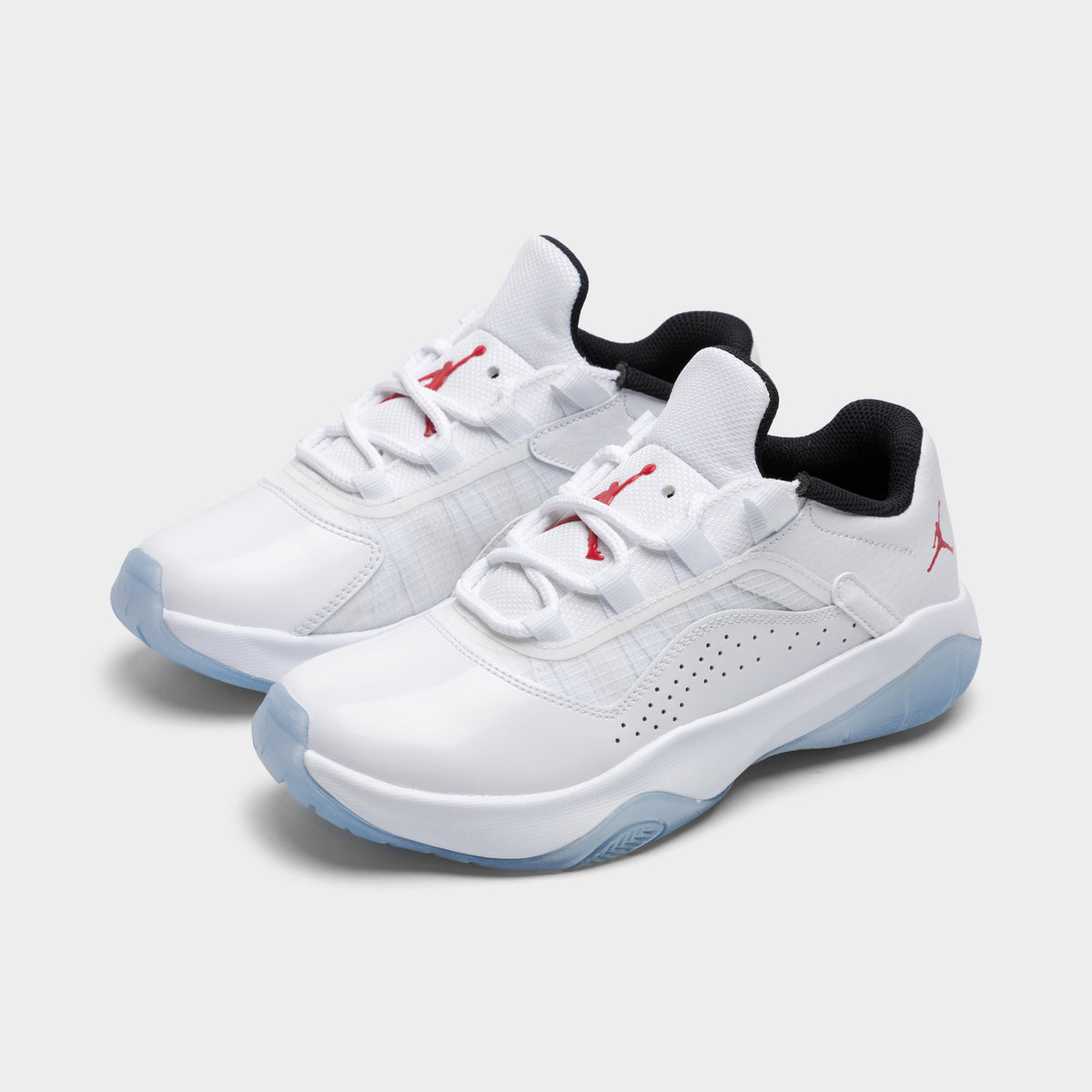 Jordan 11 CMFT Low GS White Varsity Red Black JD Sports