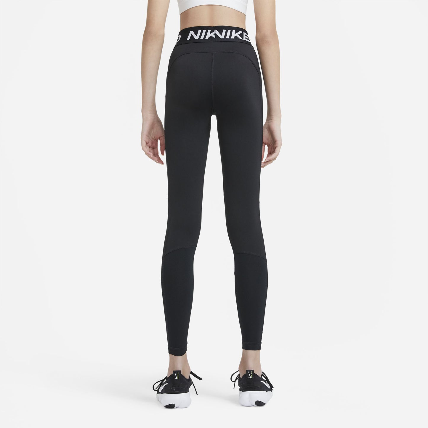Nike Pro Junior Filles' Dri-FIT Leggings / Noir