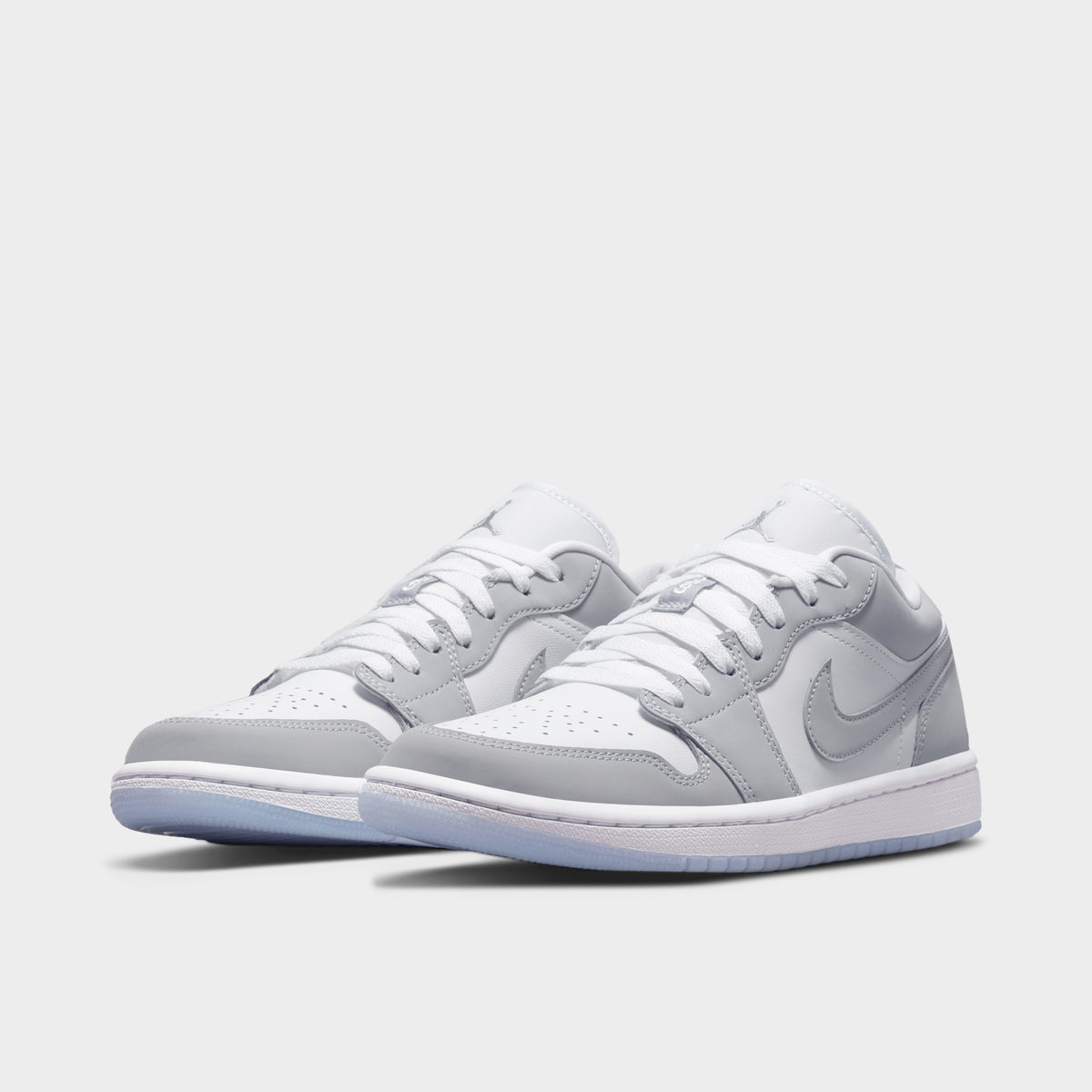 Jordan Women's 1 Low White / Wolf Grey - Aluminum | JD Sports