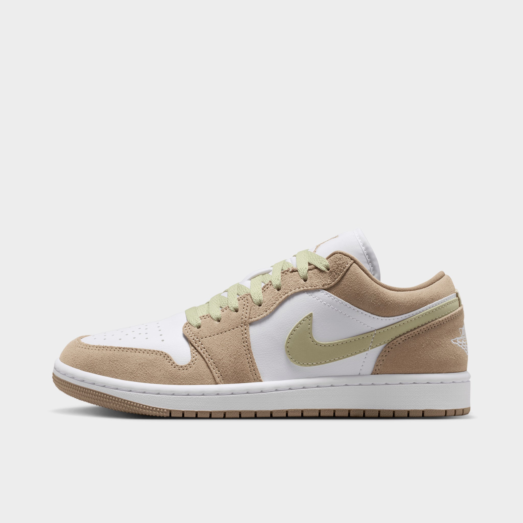 Jordan Women's 1 Low Khaki / White - Olive Aura – JD Sports