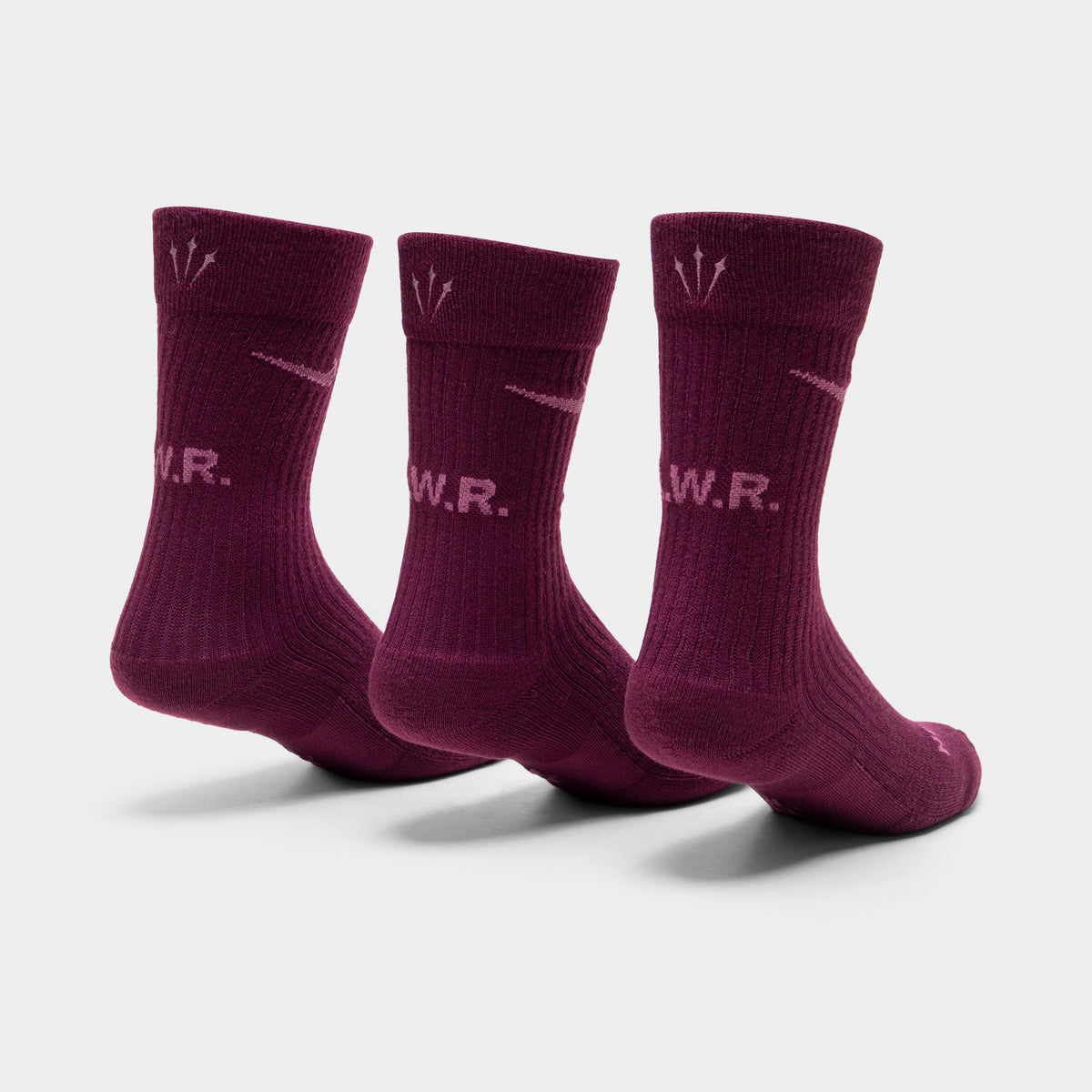 Chaussettes ras du cou Nike NOCTA (lot de 3 paires) / Bordeaux
