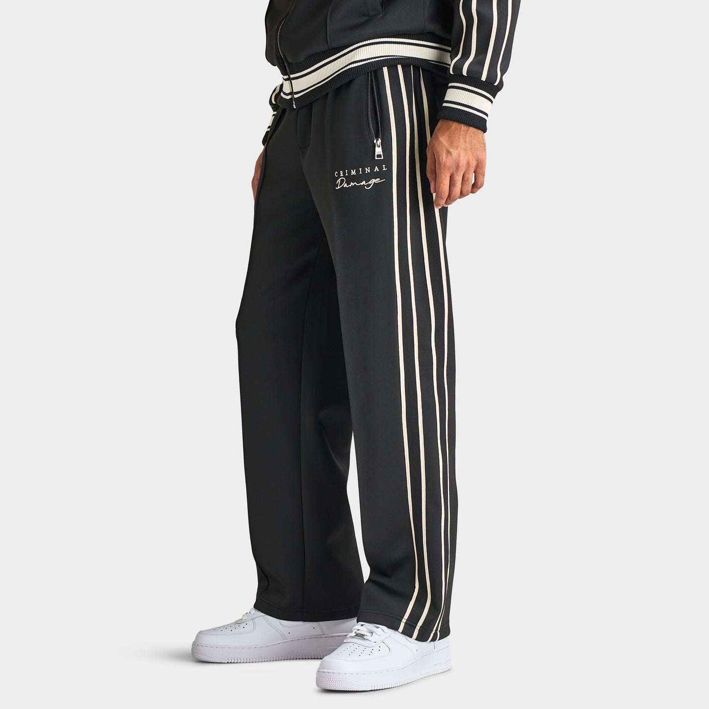 Criminal Damage Dragon Pant Black / Ecru
