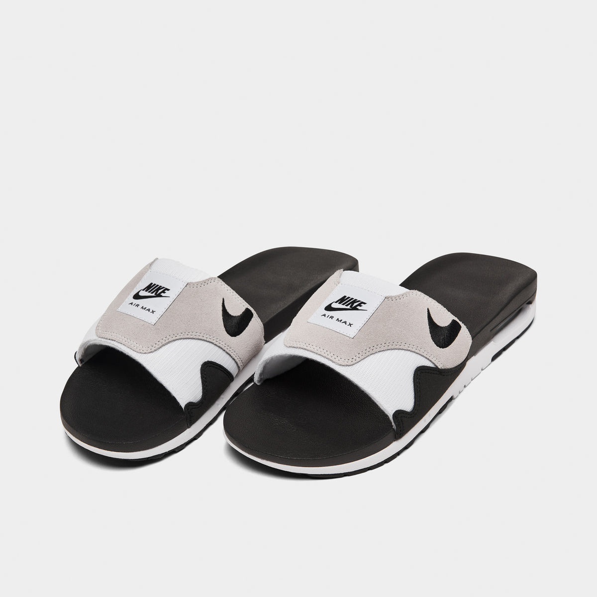 Nike Air Max 1 Slide White Black Neutral Grey