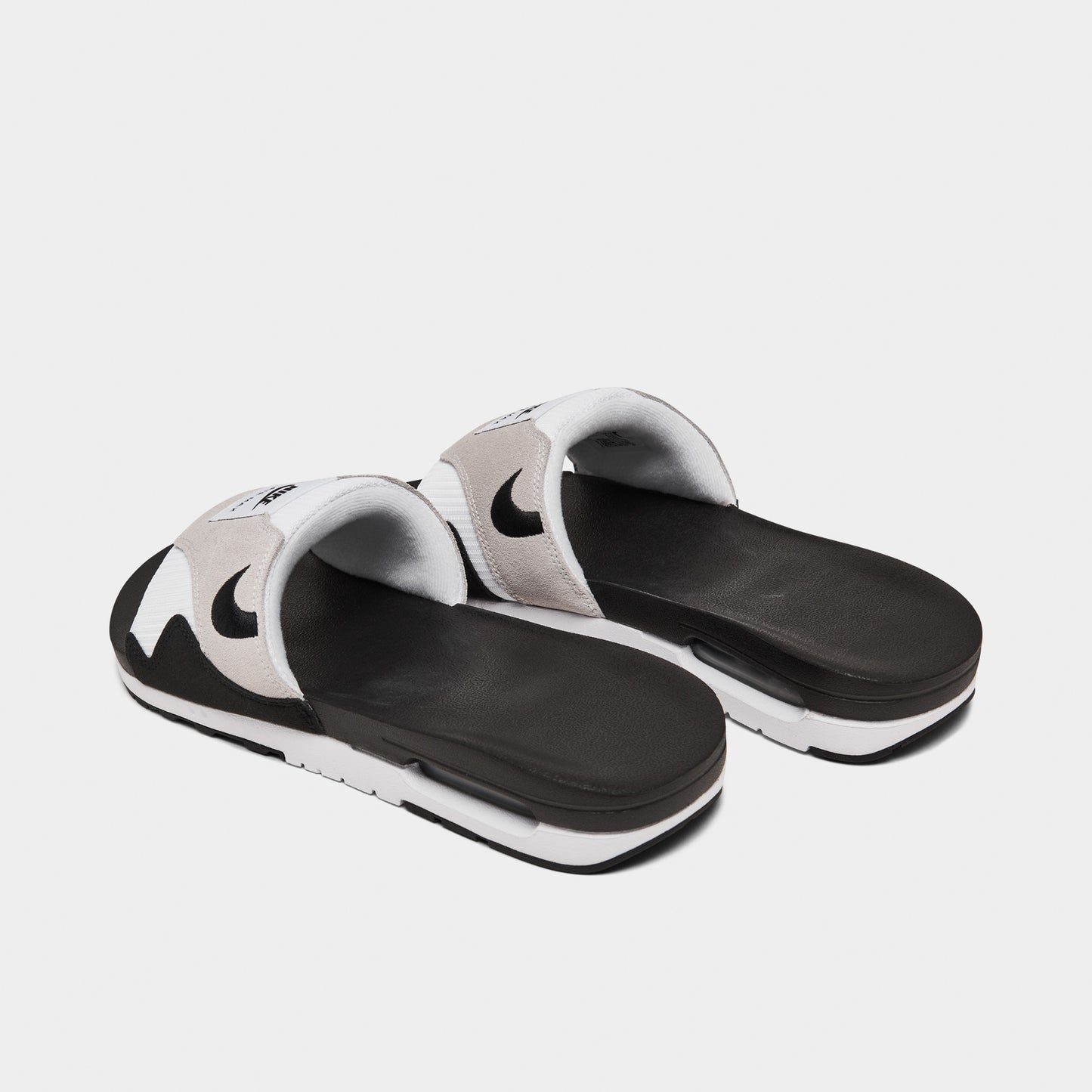 Nike Air Max 1 Slide White / Black - Neutral Grey