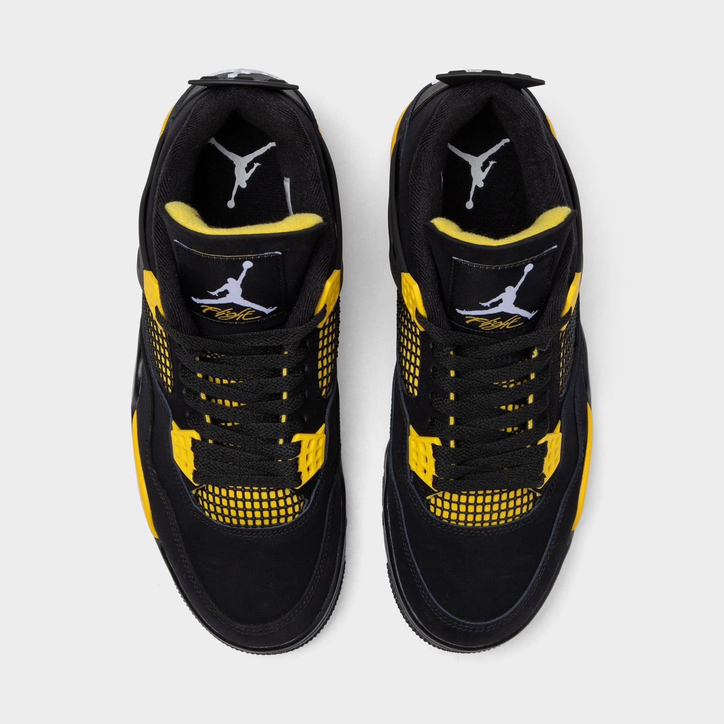 Jordan 4 Retro Black / White - Tour Yellow