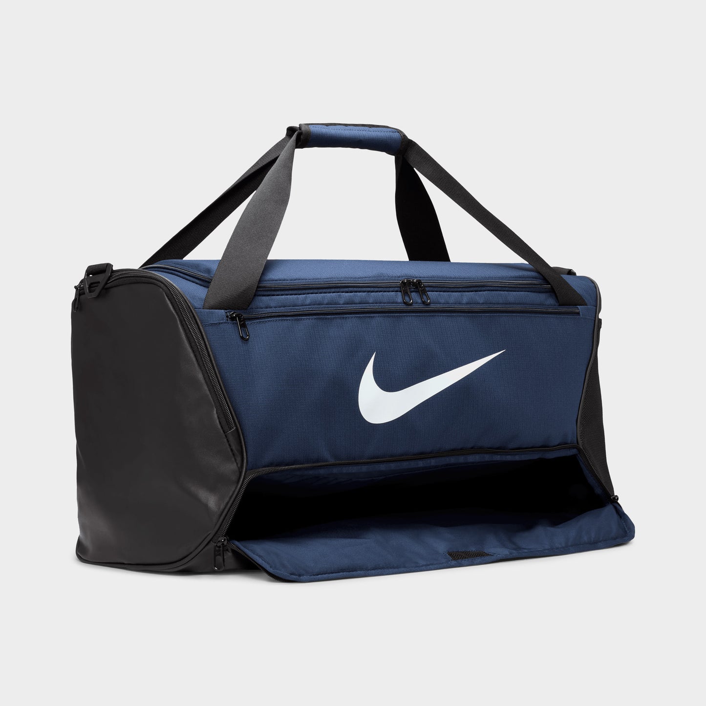 Nike Brasilia 9.5 Training Duffel Bag (Medium, 60L) Midnight Navy / Black