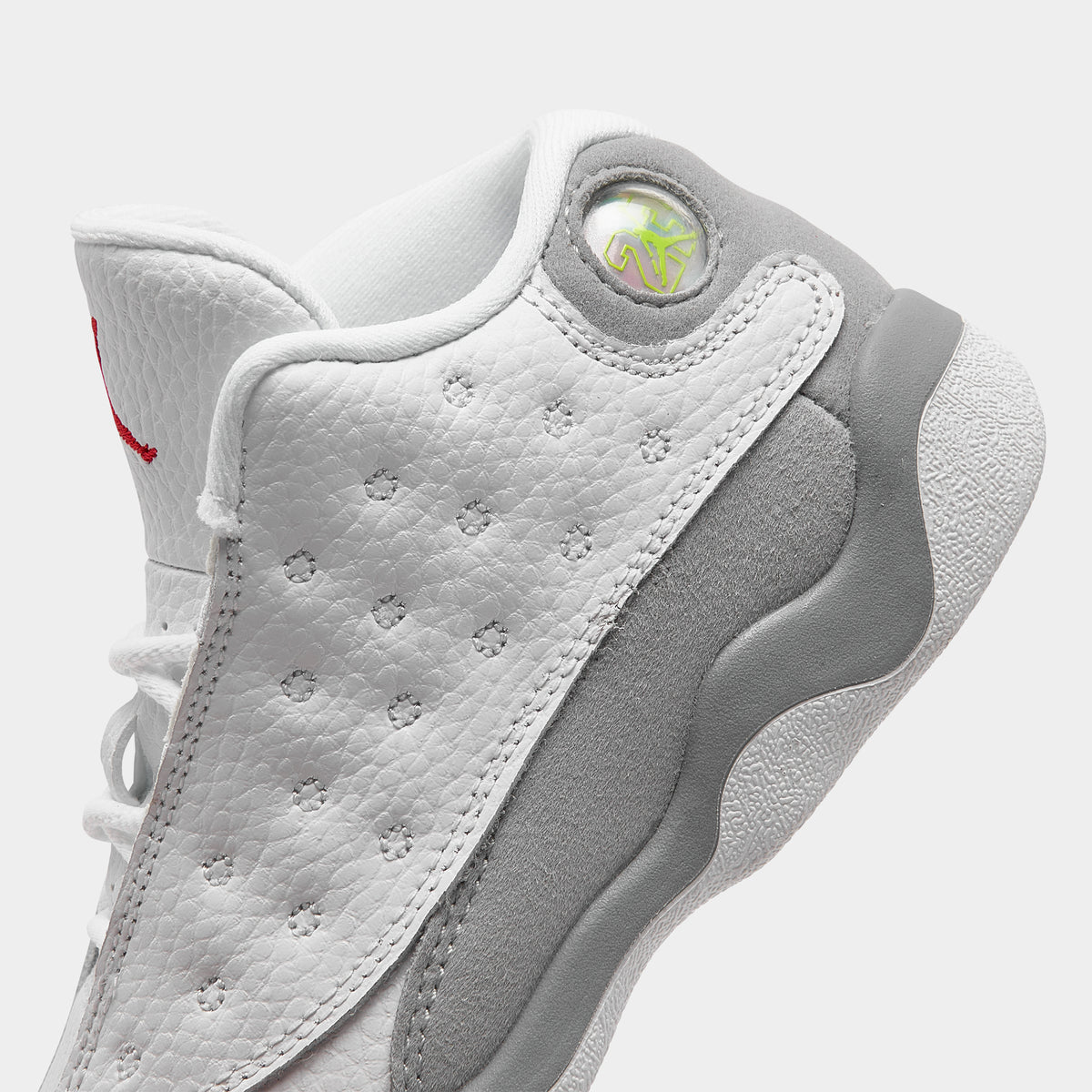 Air Jordan 13 Retro TD - White / True Red-Wolf Grey