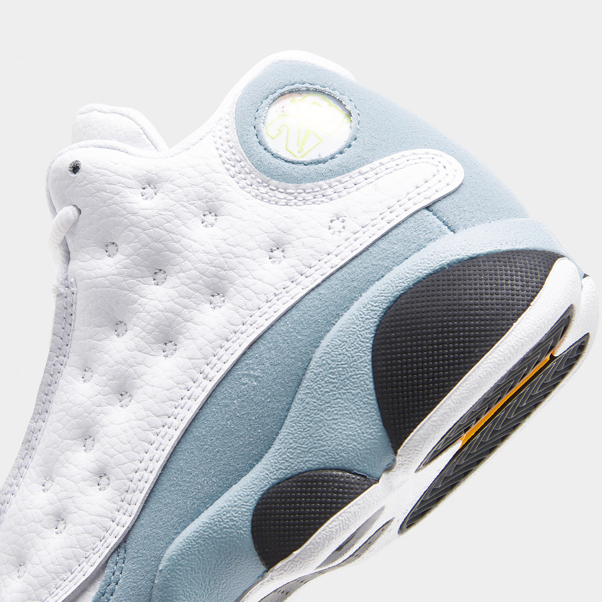 Jordan 13 Retro PS White Yellow Ochre Blue Grey JD Sports