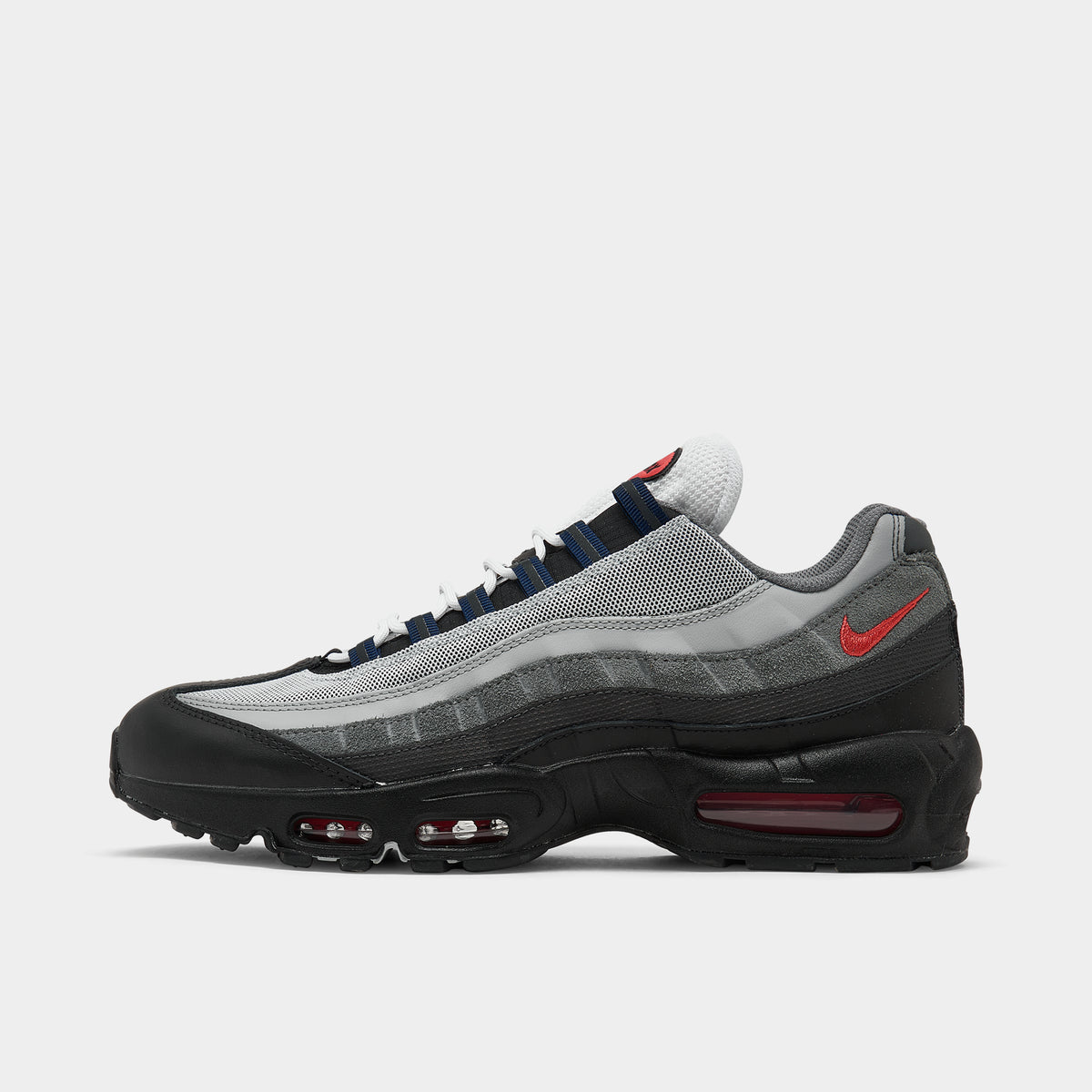 Nike Air Max 95 Black / Track Red - Anthracite | JD Sports