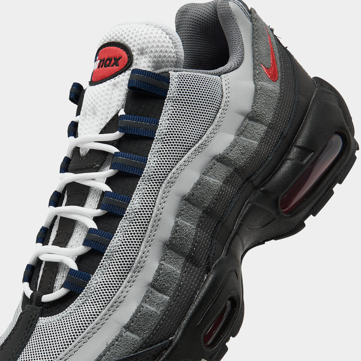 Nike Air Max 95 Black / Track Red - Anthracite