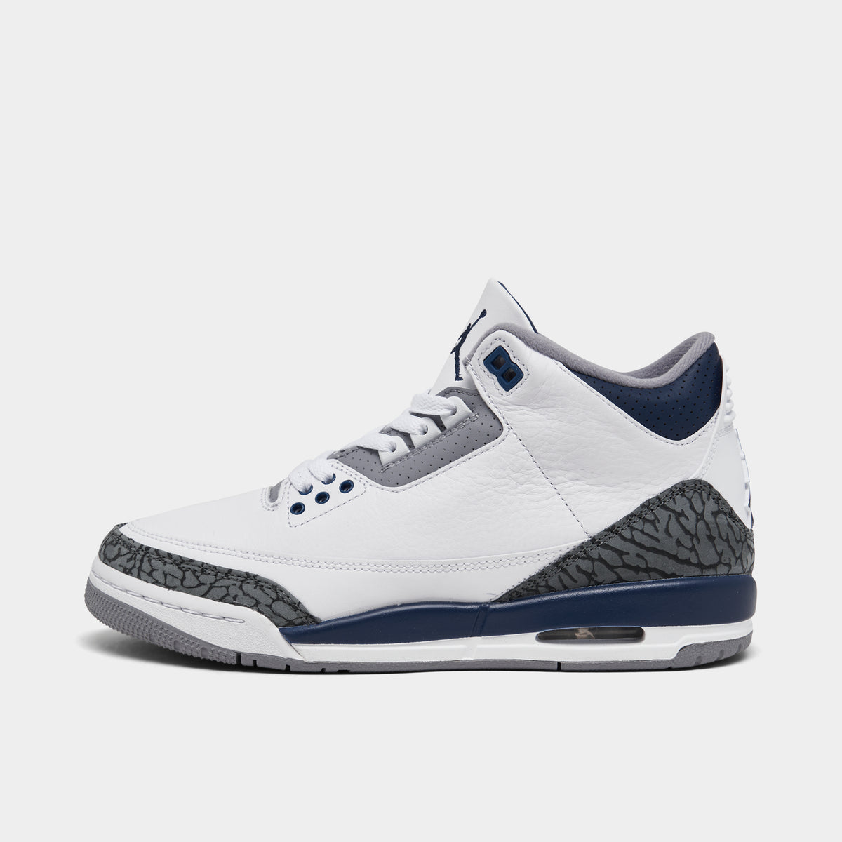 Jordan 3 Retro GS White Midnight Navy Cement Grey JD Sports