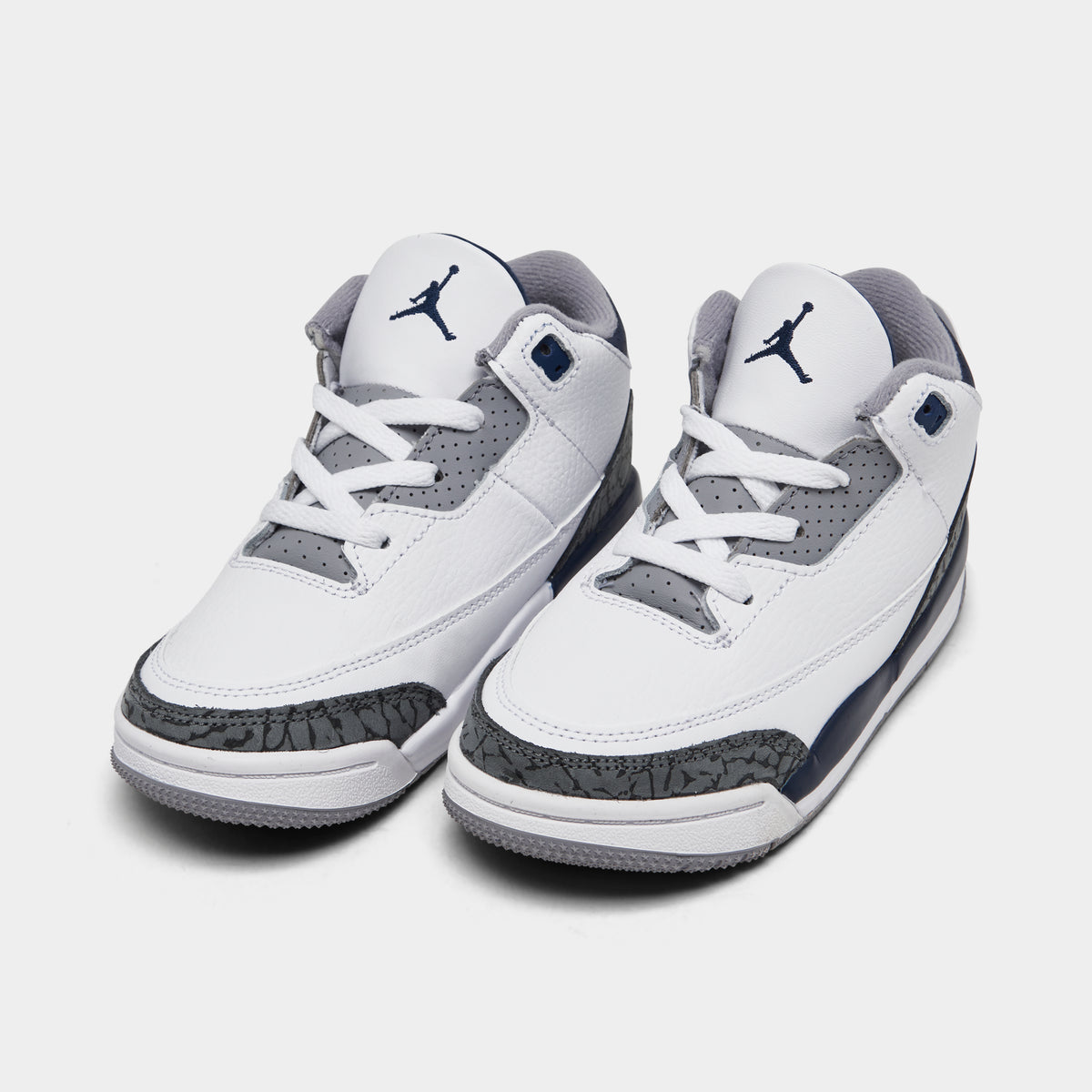 Jordan 3 Retro TD White / Midnight Navy - Cement Grey