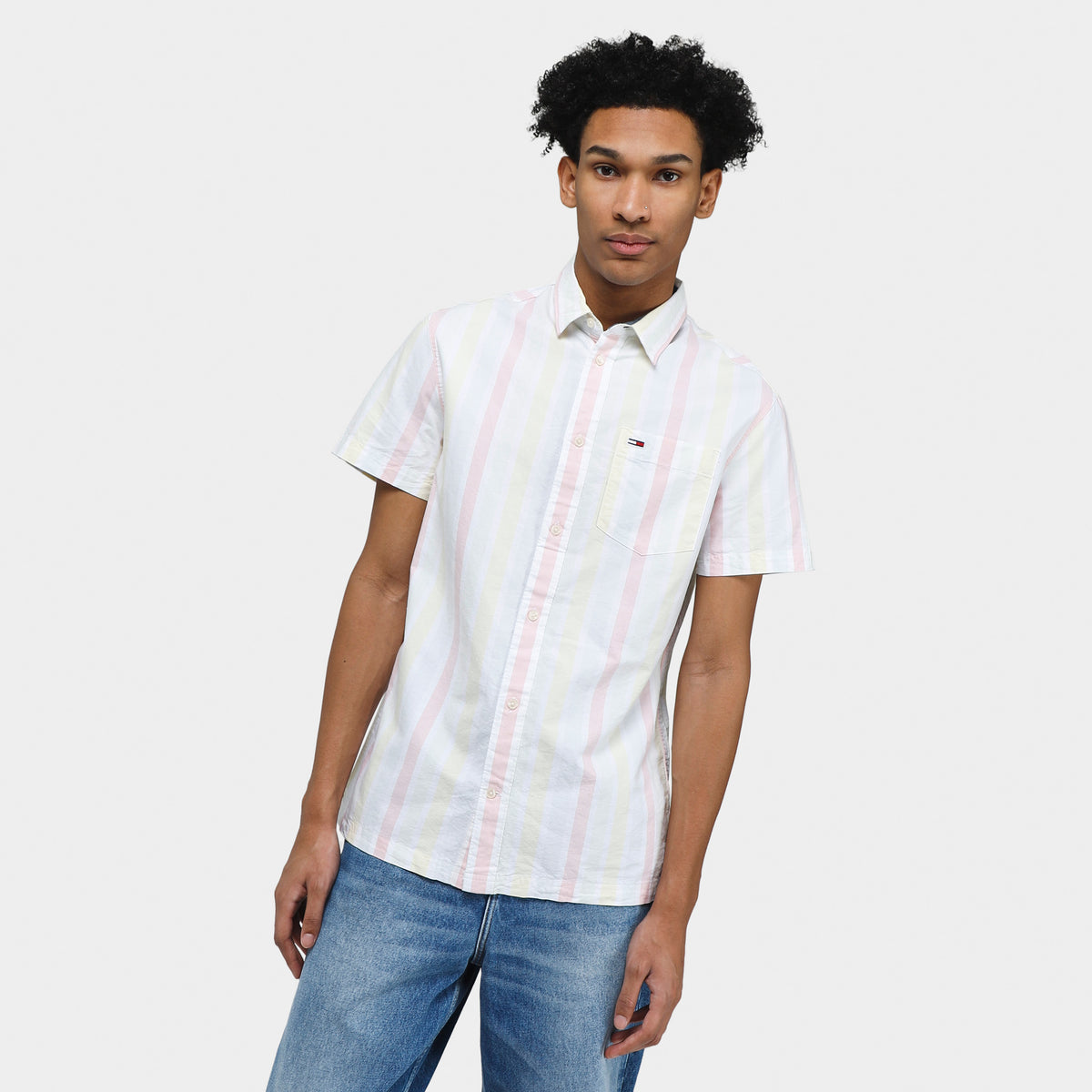 Tommy jeans back stripe tee on sale