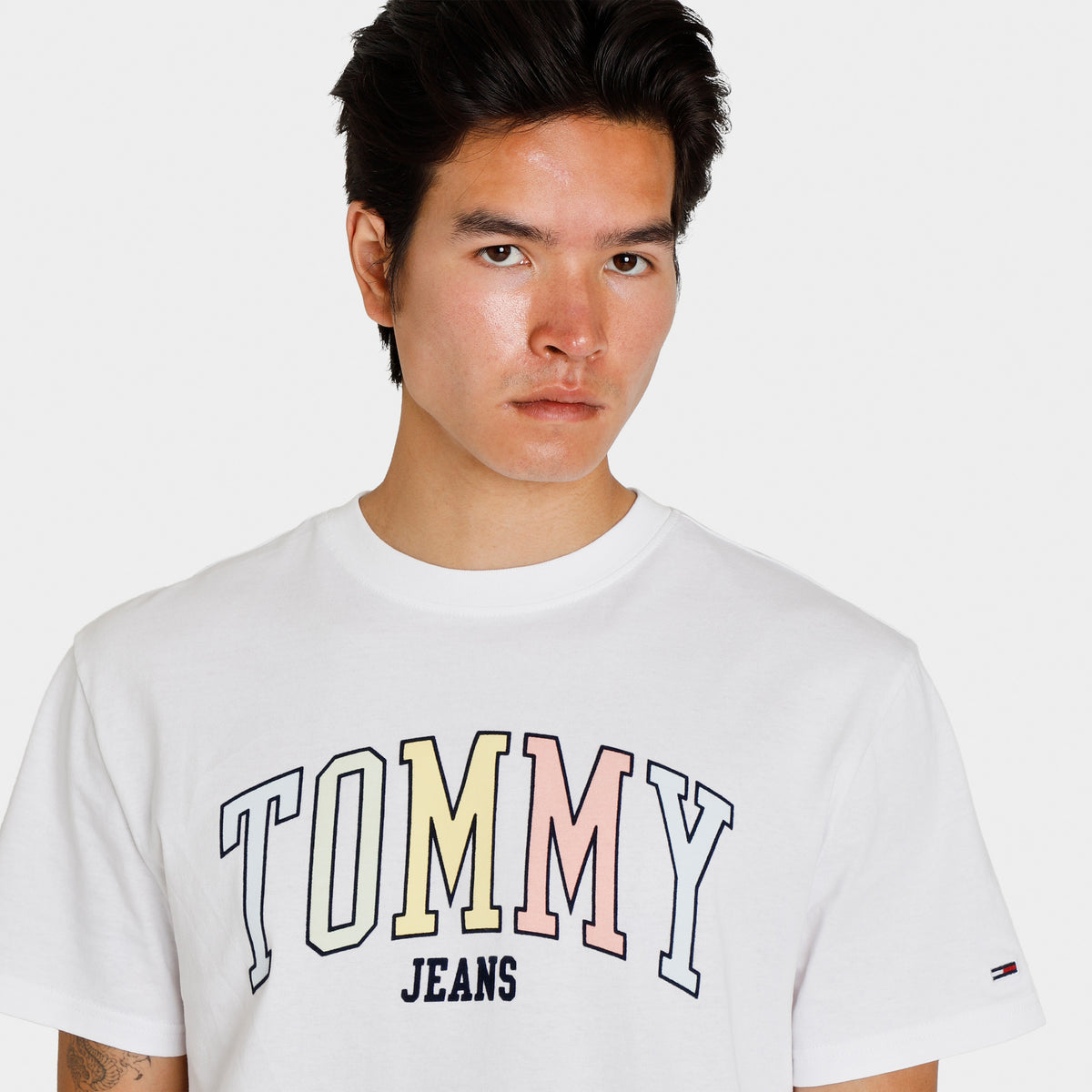 Tommy Jeans College Pop T shirt White
