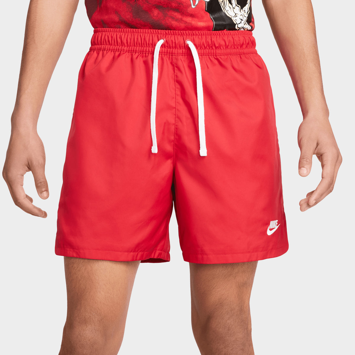 Nike Sport Essentials Woven Lined Flow Shorts University Red / White