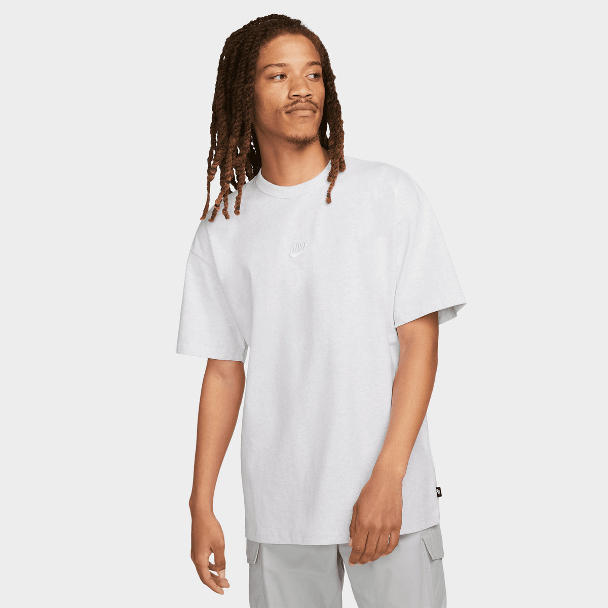 Nike Sportswear Premium Essential Sustainable T shirt Birch Heather JD Sports