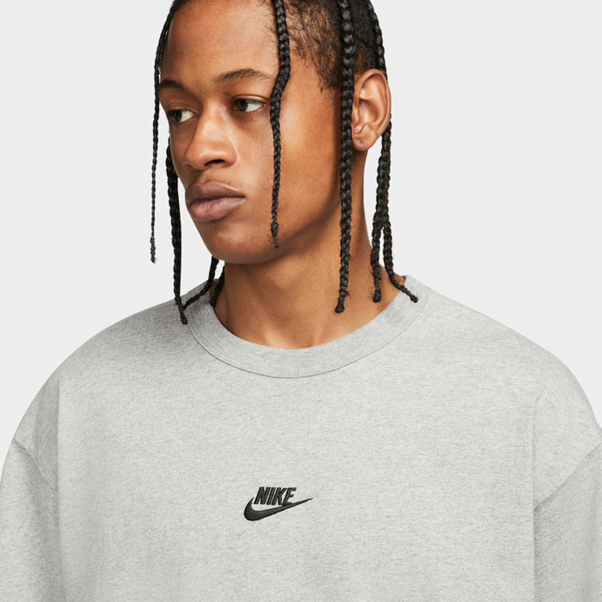 ★Nike★ Sportswear Premium Essential T-Shirt M Dark Grey He Sportswear Premium Essential T-Shirt / Dark Grey Heather